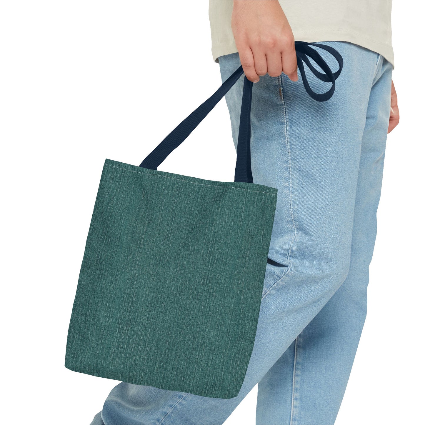 Stylish Teal Tote Bag - Eco-Friendly, Versatile, Perfect for Everyday Use