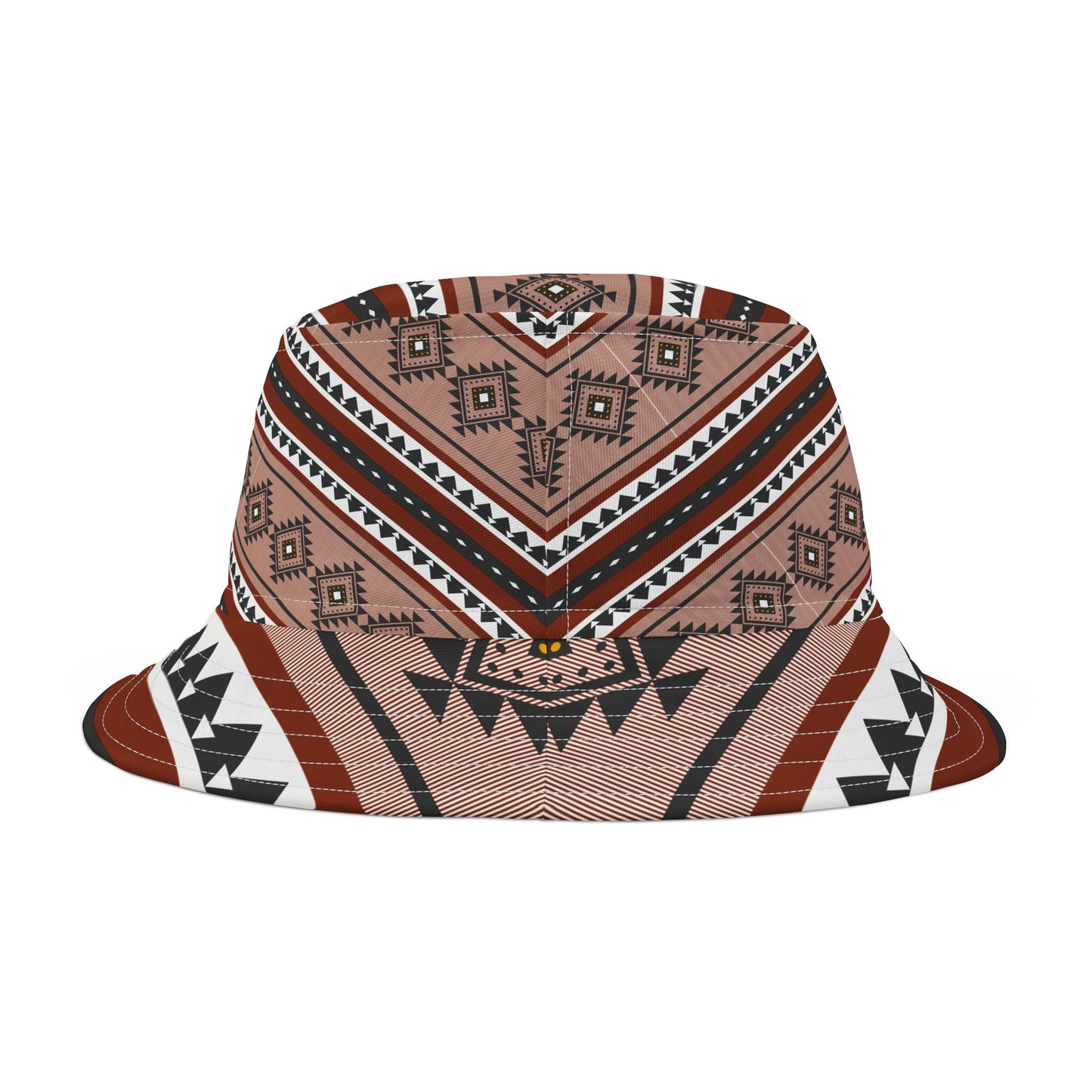 Modern Tribal Print Bucket Hat - Bold and Artistic