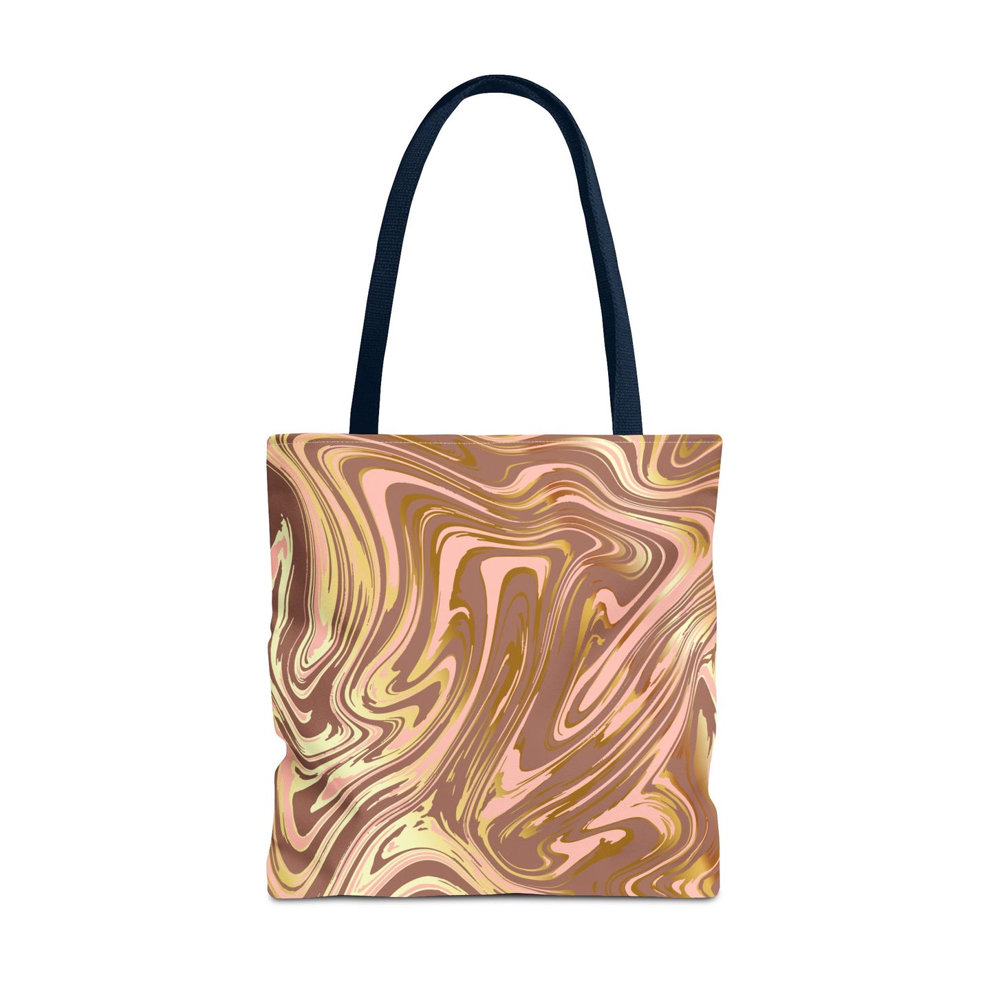 Chic Abstract Marble Tote Bag - Stylish Reusable Shopping Bag for Everyday Use