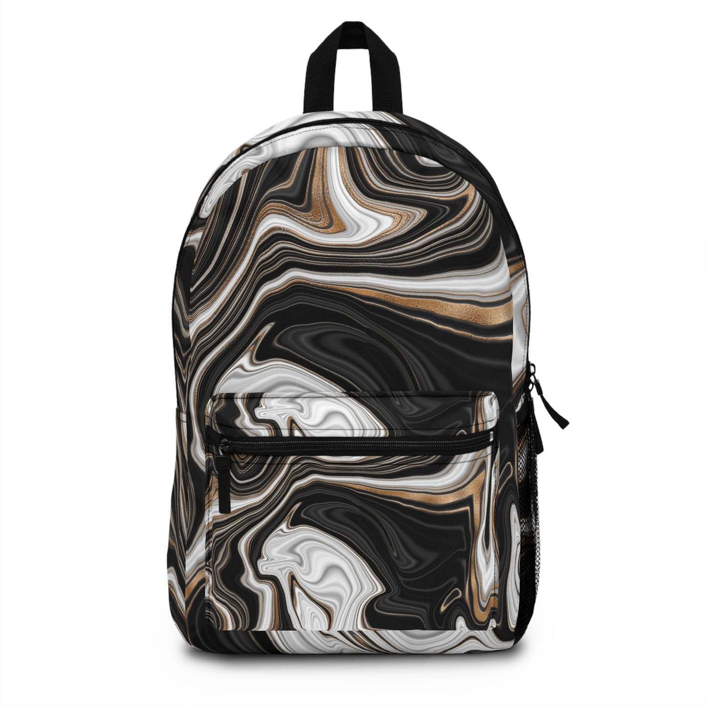 Stylish Backpack Abstract Marble Bold and Artistic Fashion Statement