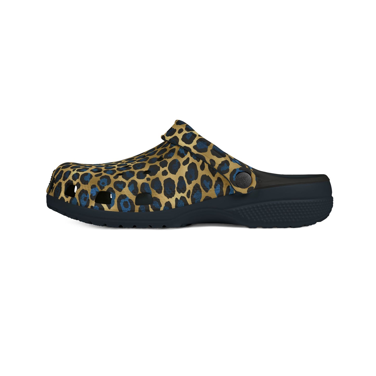 Leopard Print EVA Foam Rubber Clogs - Comfortable and Stylish Footwear