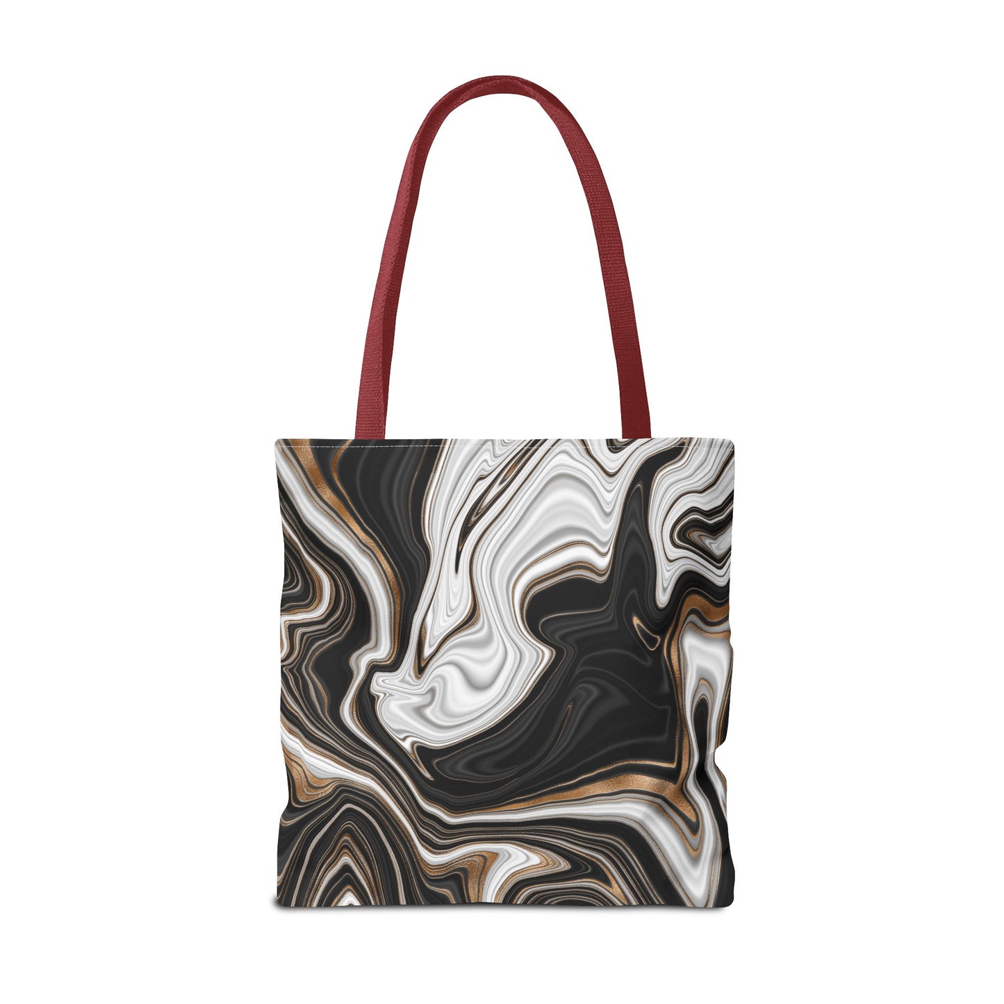 Chic Marble Print Tote Bag - Stylish Eco-Friendly Carryall for Everyday Use