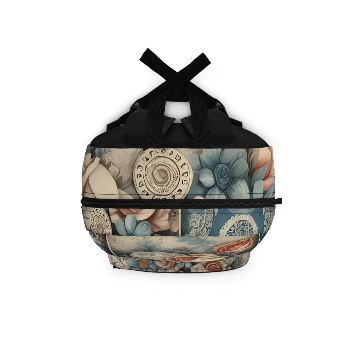 Vintage Floral Backpack - Elegant Design for Everyday Use