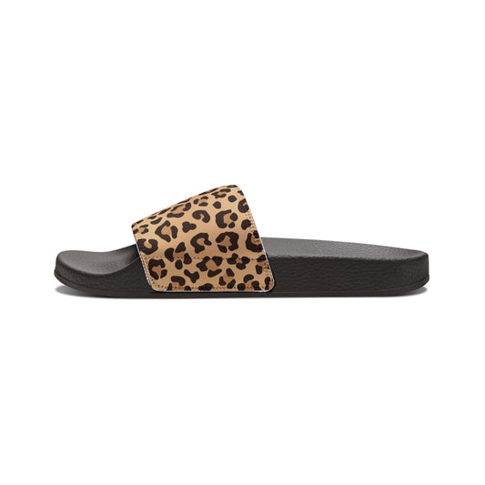 Trendy Women's Leopard Print Removable-Strap Sandals for Summer Comfort