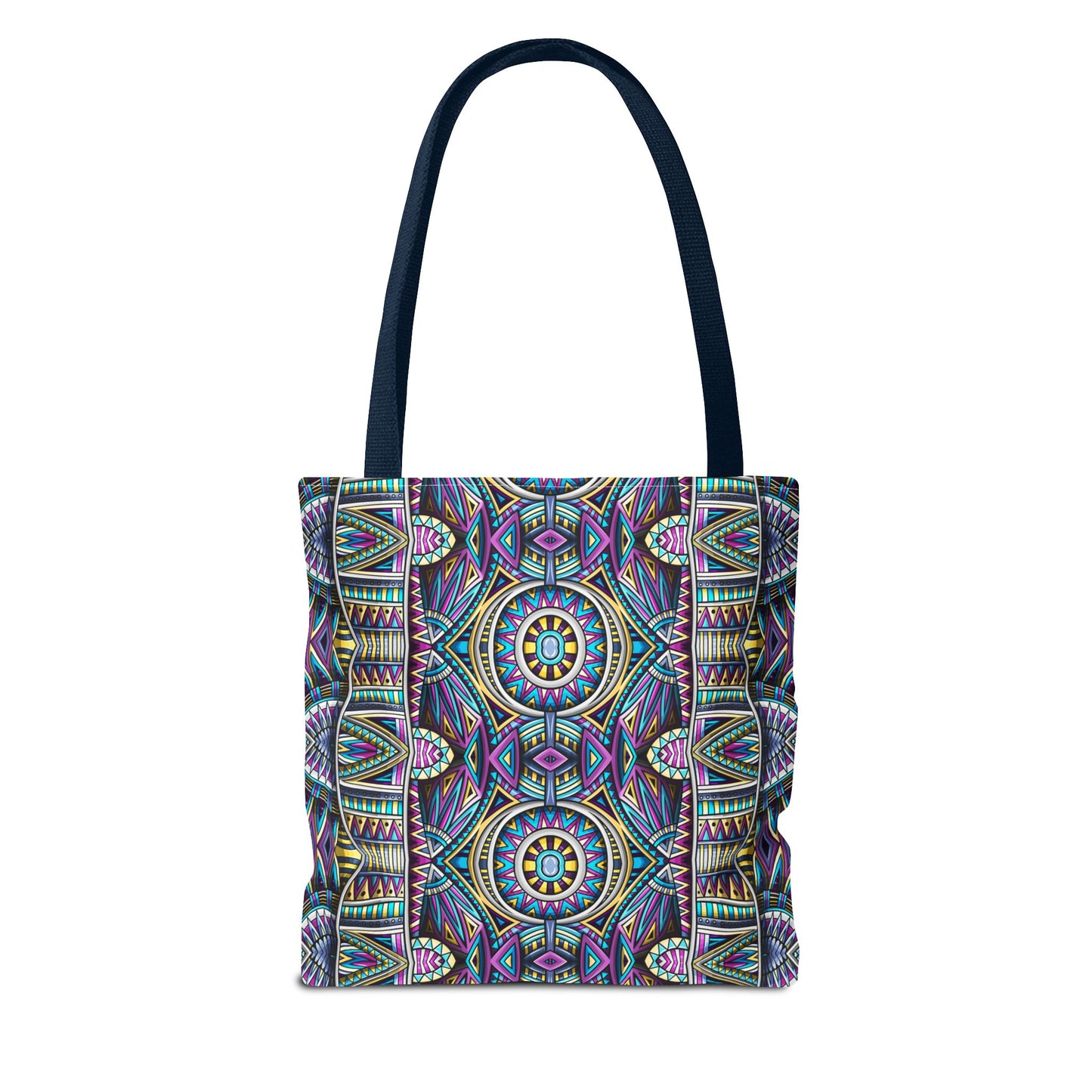 Colorful Bohemian Tote Bag - Mandala Pattern for Everyday Adventures