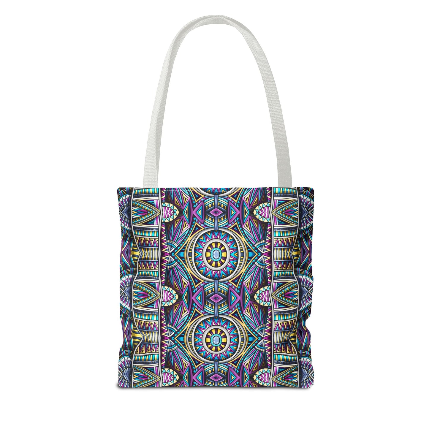 Colorful Bohemian Tote Bag - Mandala Pattern for Everyday Adventures