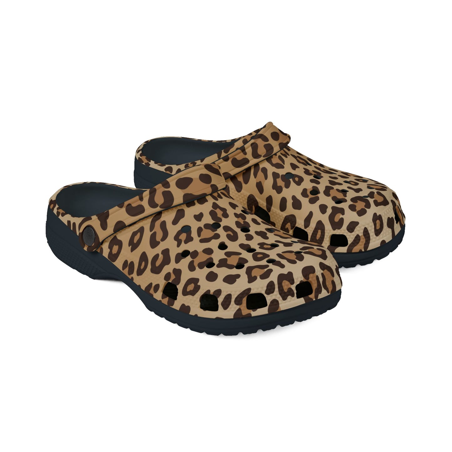 Leopard Print EVA Foam Rubber Clogs - Stylish Comfort for Every Occasion