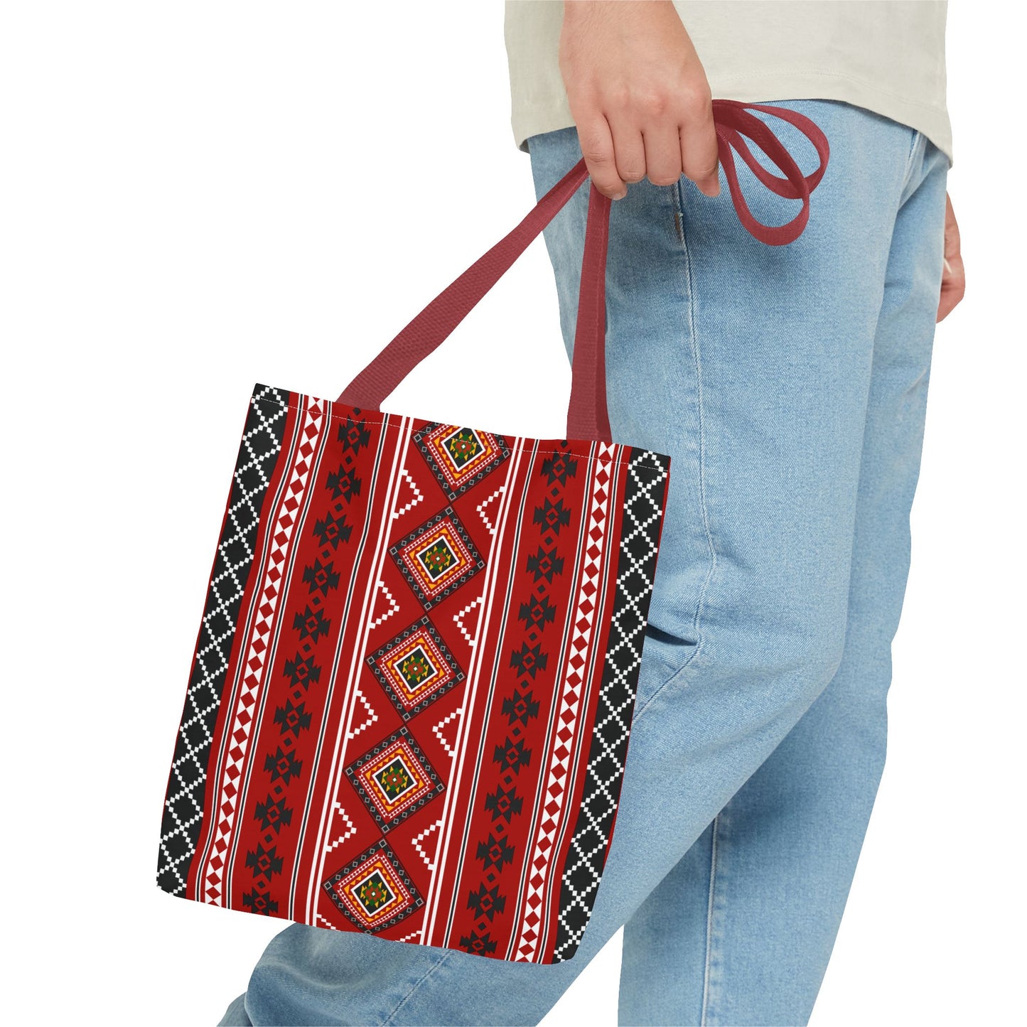 Ethnic Pattern Tote Bag – Stylish, Spacious & Perfect for Everyday Use