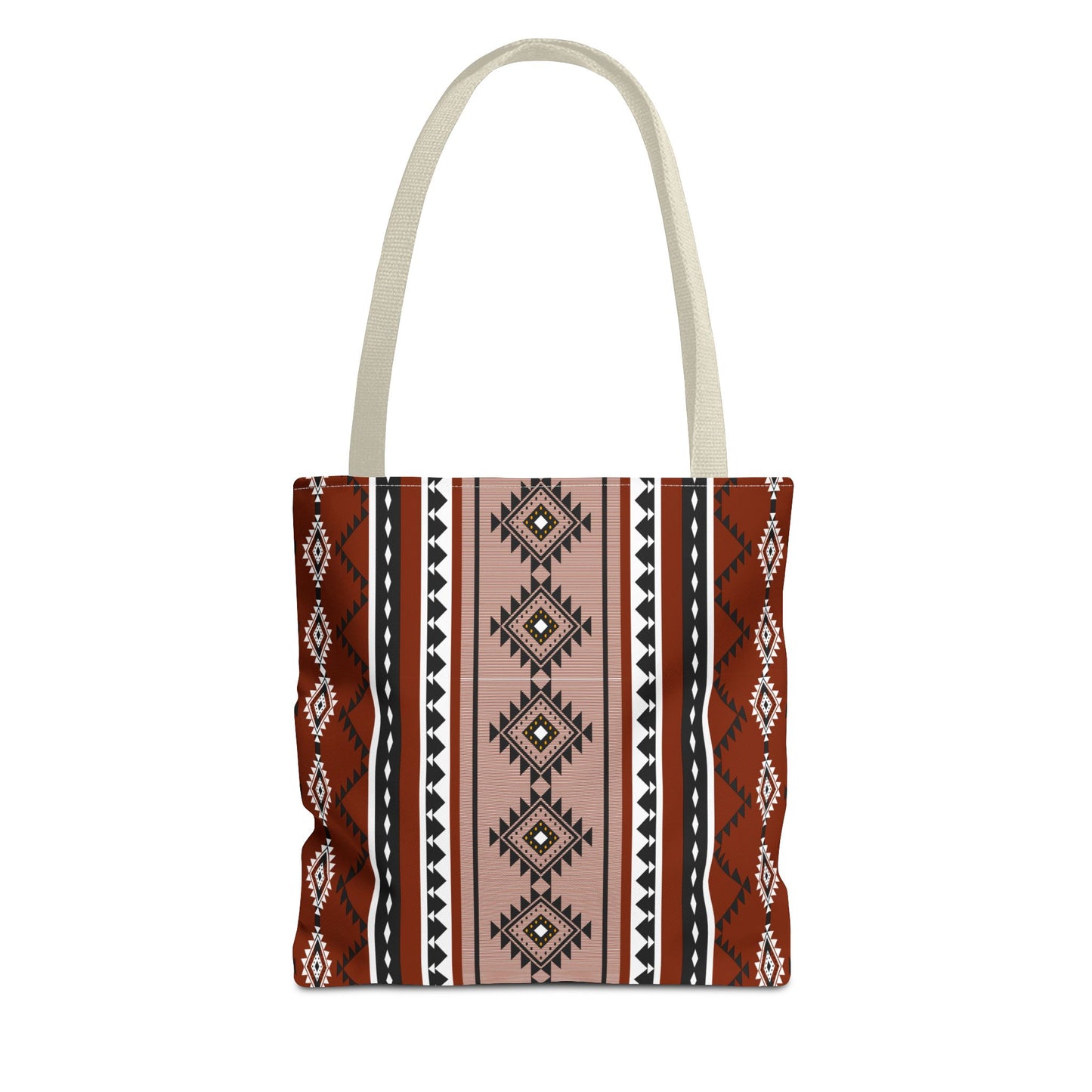 Stylish Tribal Pattern Tote Bag - Boho Chic Shopping Bag for Everyday Use