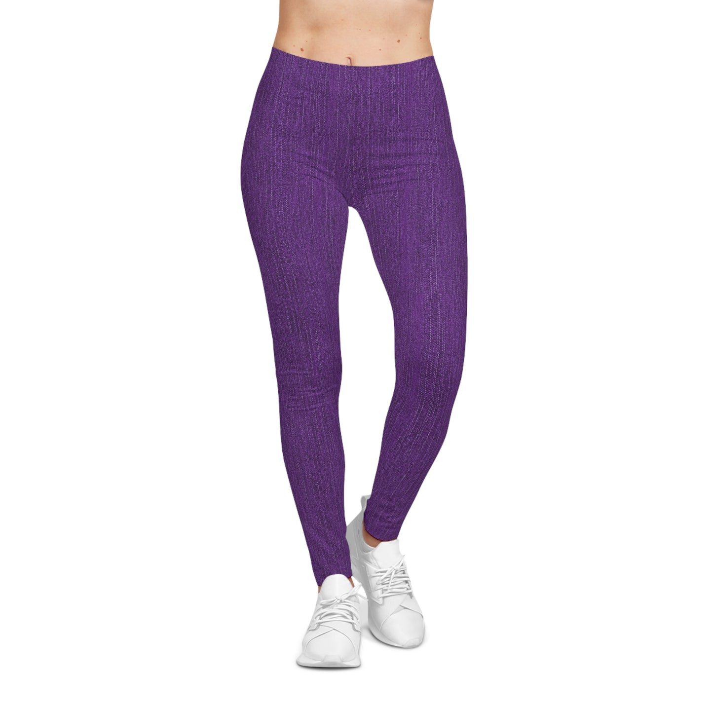 Stylish Purple Women's Casual Leggings for Everyday Comfort