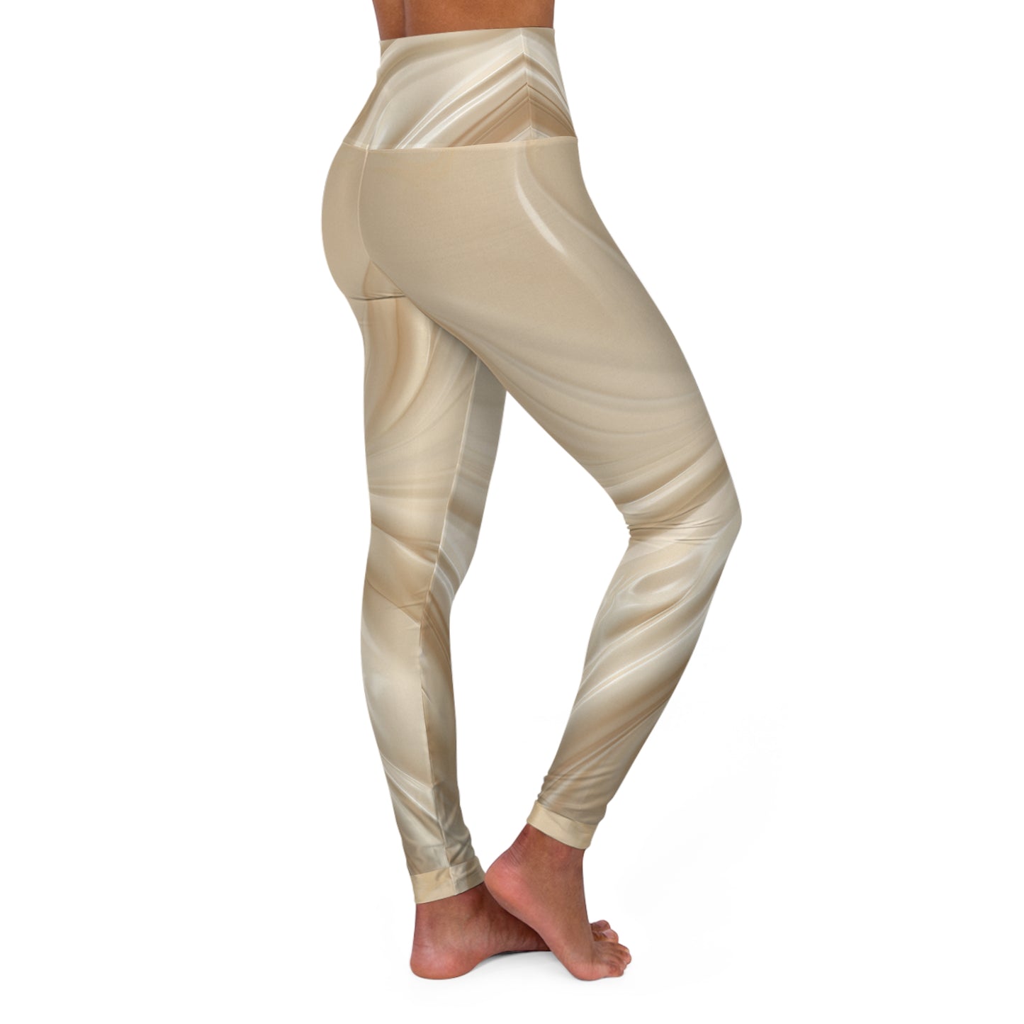 Elegant High Waisted Yoga Leggings for Comfort and Style