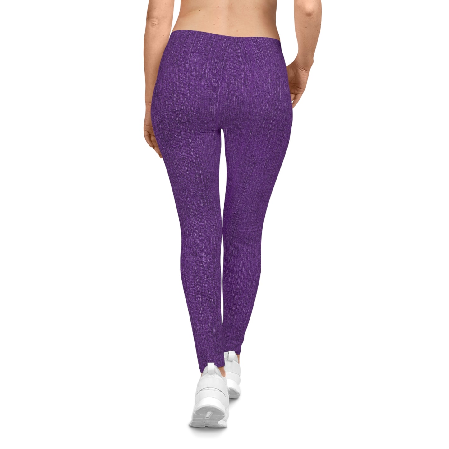 Stylish Purple Women's Casual Leggings for Everyday Comfort