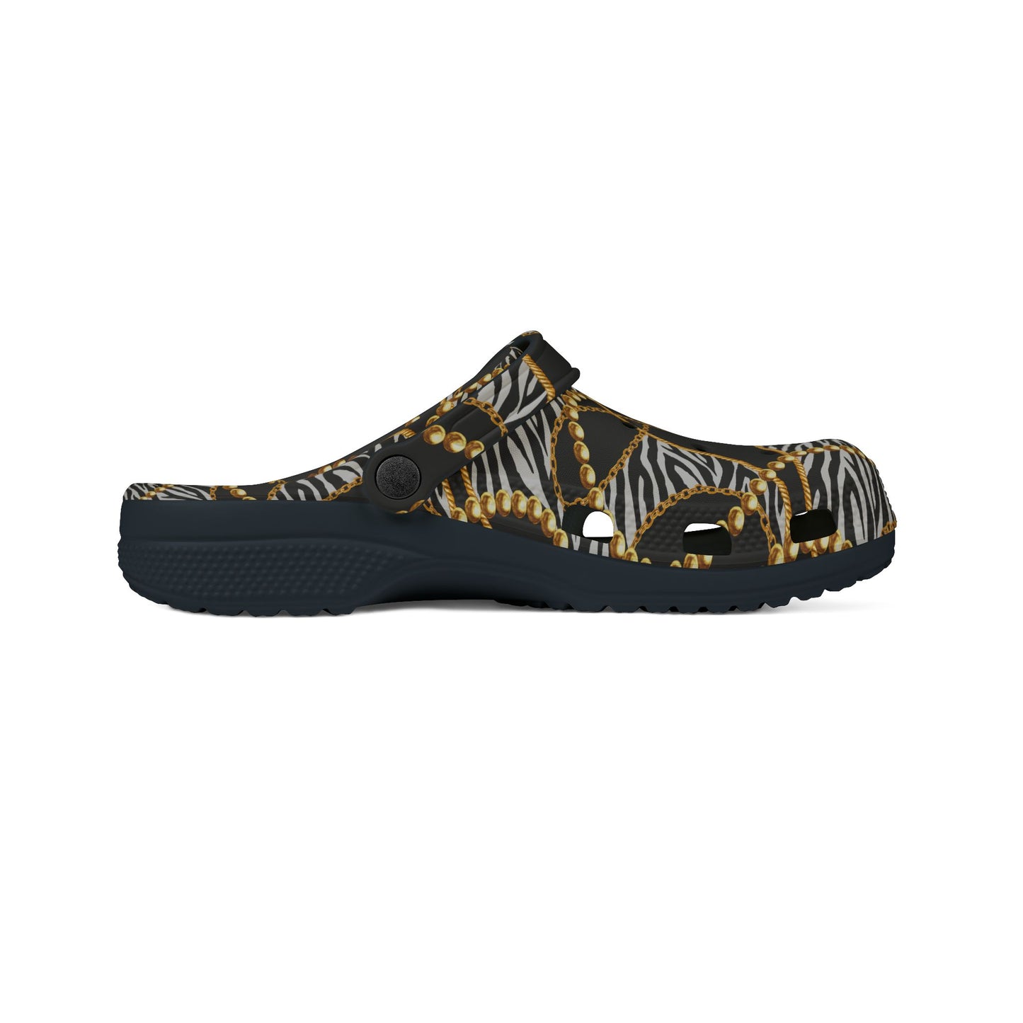 Stylish Zebra Print EVA Foam Rubber Shoes - Comfortable Casual Footwear