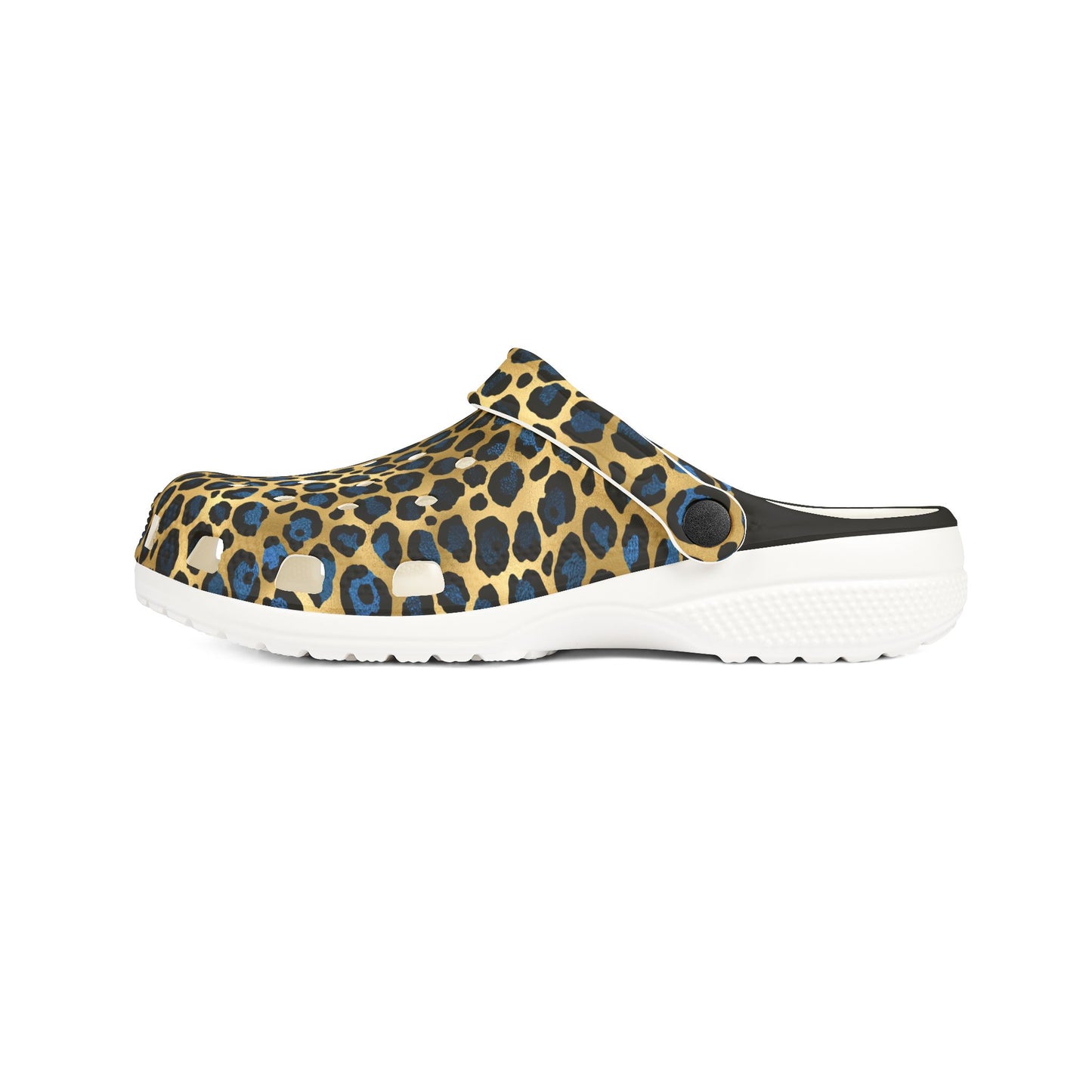 Leopard Print EVA Foam Rubber Clogs - Comfortable and Stylish Footwear