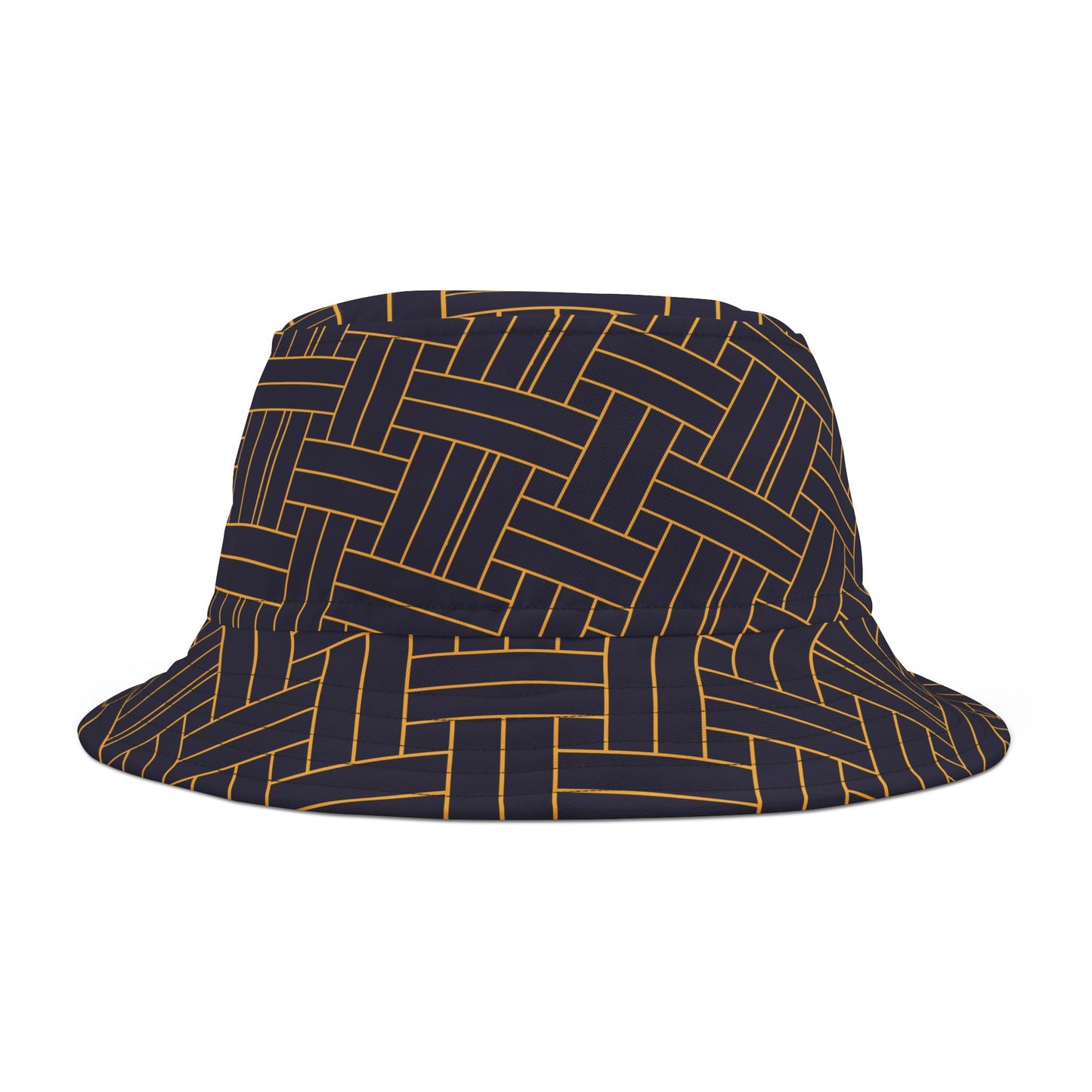 Minimalist Building Blocks Bucket Hat - Sleek and Stylish