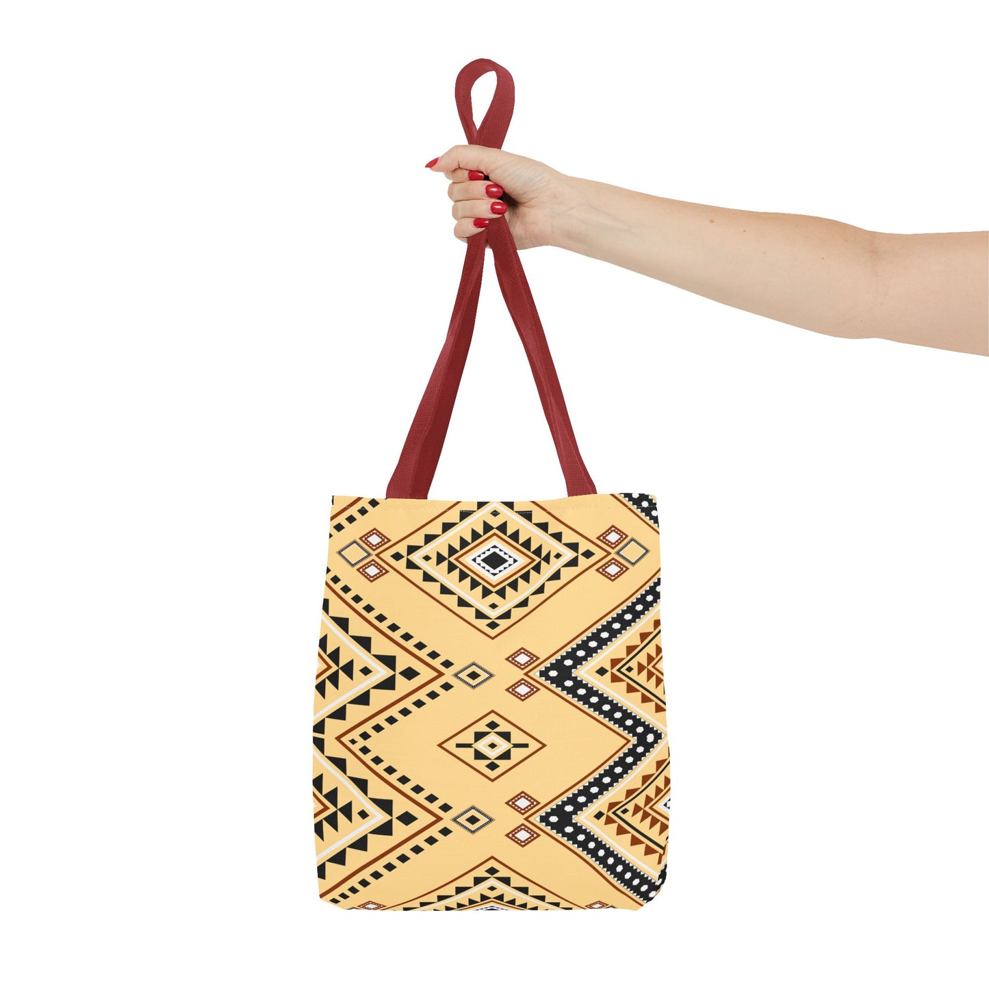 Bohemian Geometric Tote Bag - Stylish & Versatile Carryall for Everyday Use