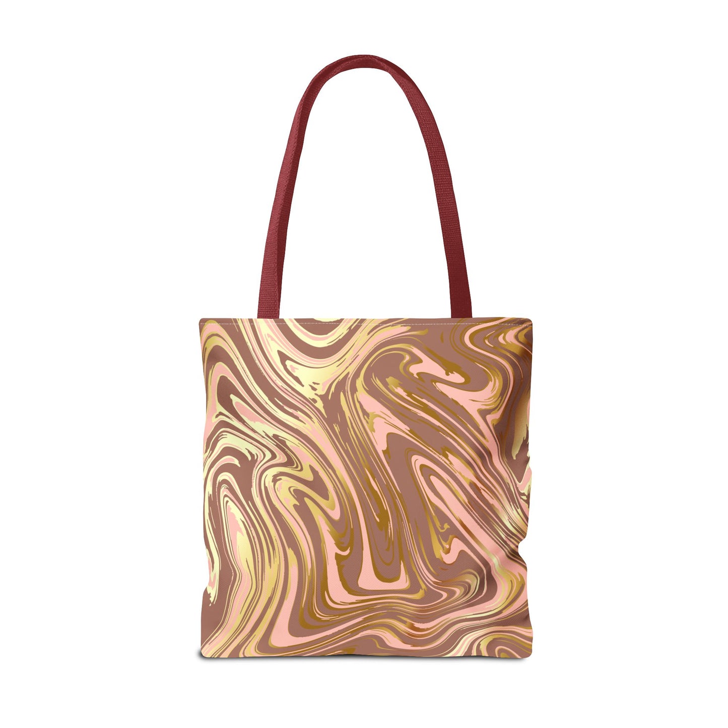 Chic Abstract Marble Tote Bag - Stylish Reusable Shopping Bag for Everyday Use