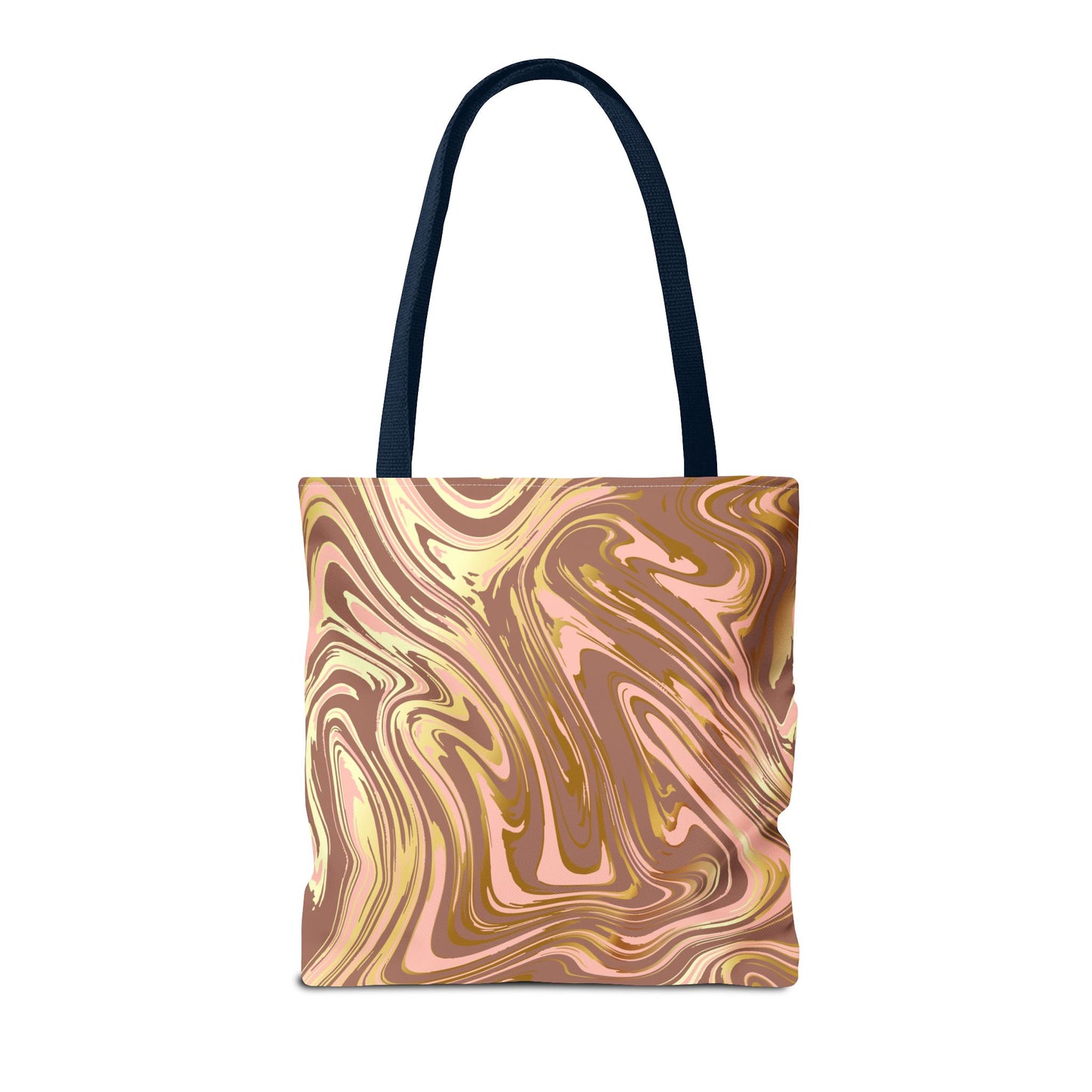 Chic Abstract Marble Tote Bag - Stylish Reusable Shopping Bag for Everyday Use