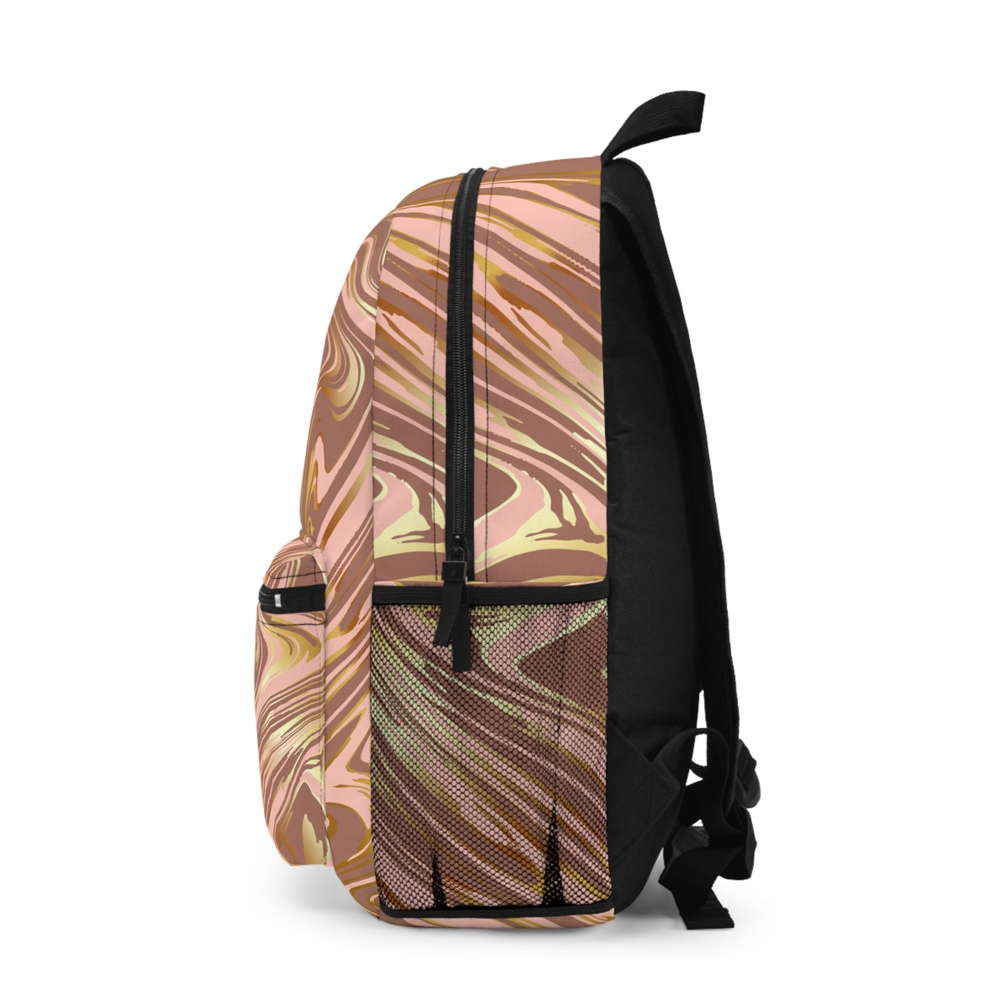 Stylish Abstract Marble Backpack – Bold & Artistic Fashion Statement