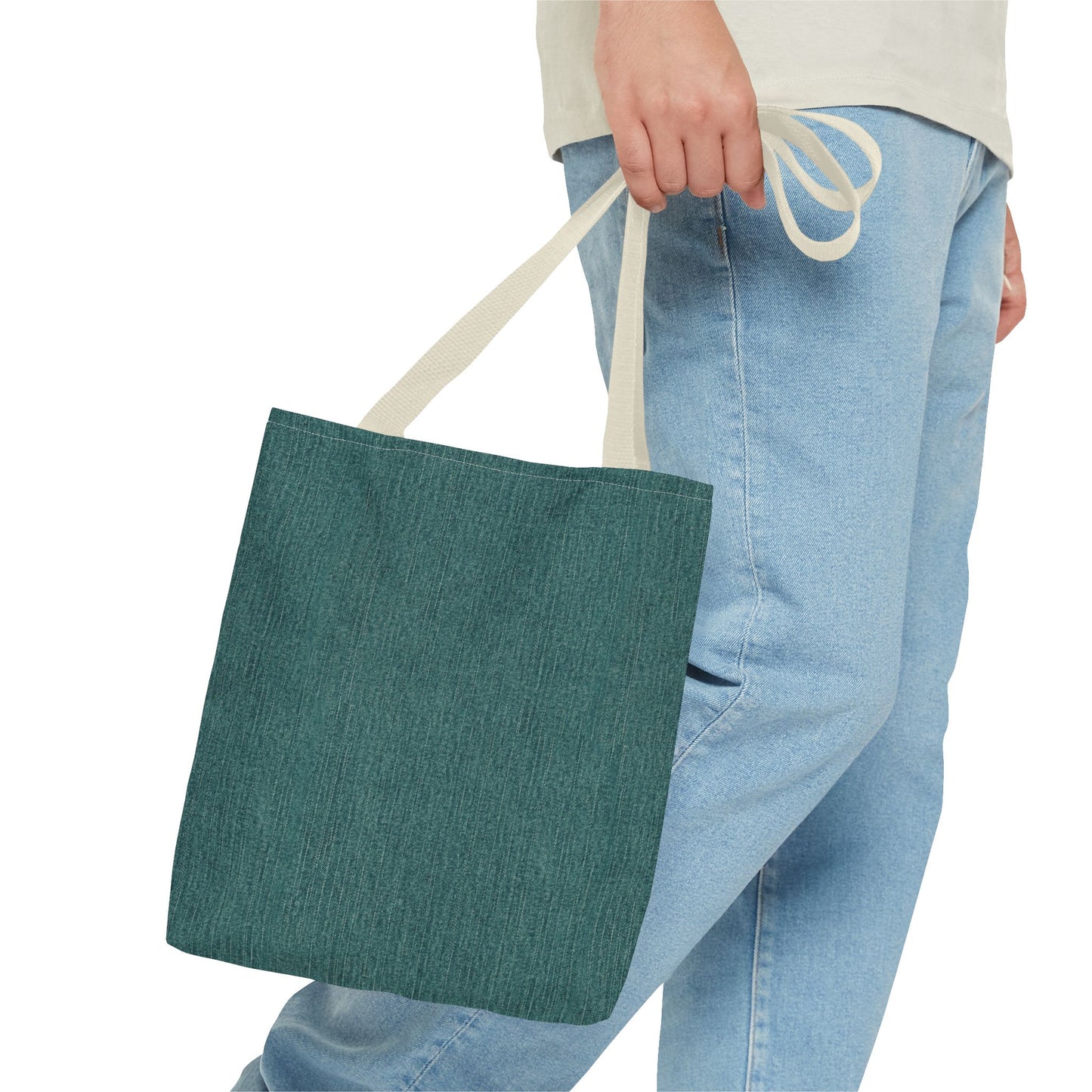 Stylish Teal Tote Bag - Eco-Friendly, Versatile, Perfect for Everyday Use