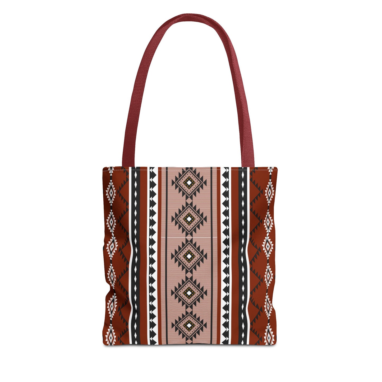 Stylish Tribal Pattern Tote Bag - Boho Chic Shopping Bag for Everyday Use