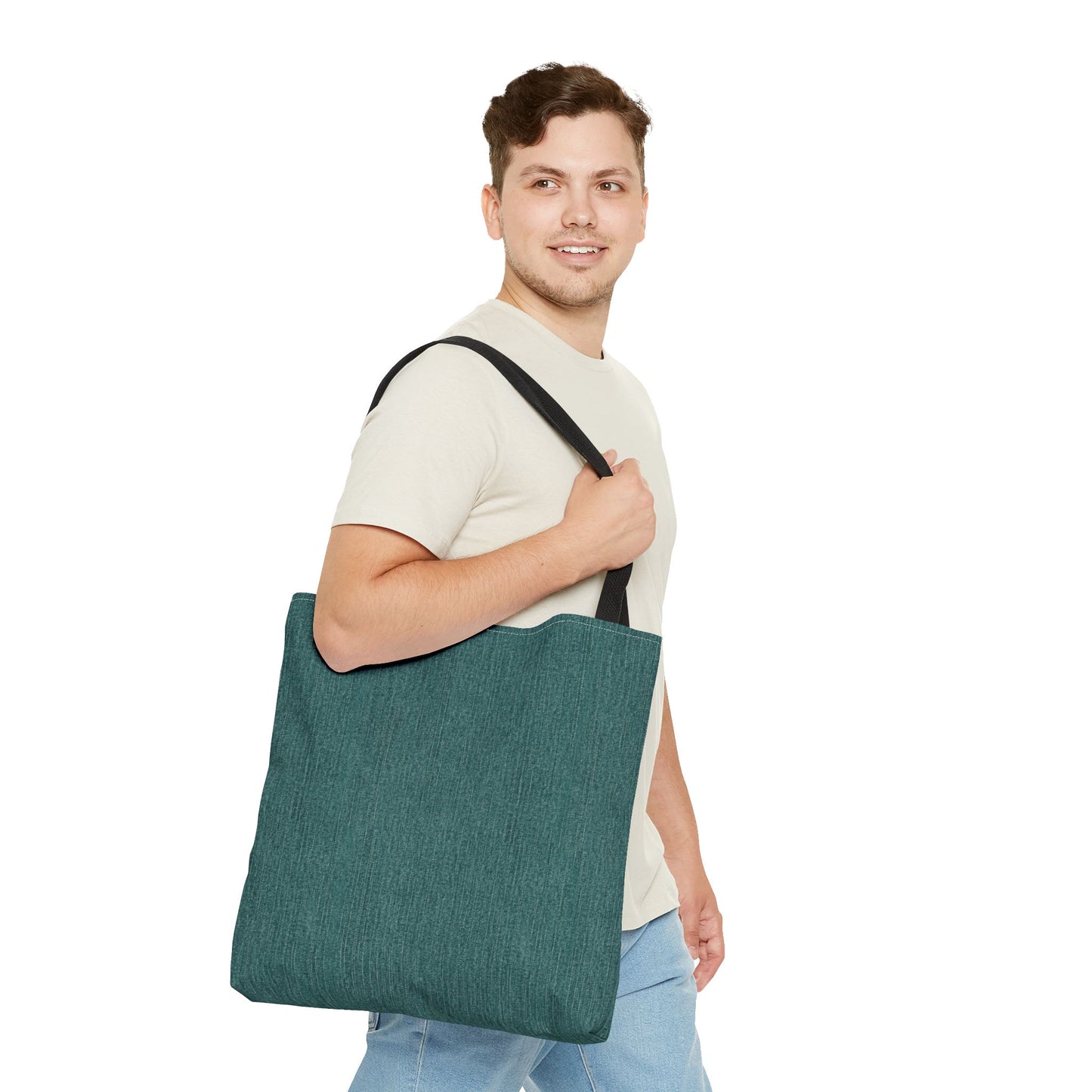 Stylish Teal Tote Bag - Eco-Friendly, Versatile, Perfect for Everyday Use