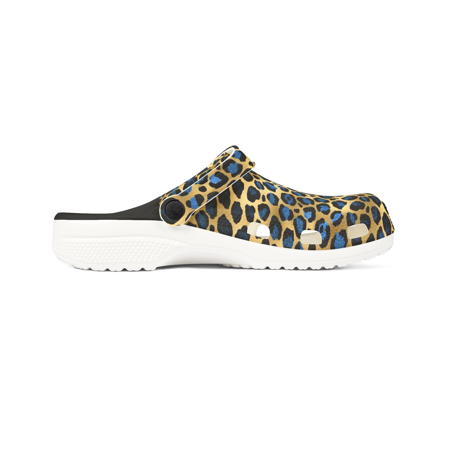 Leopard Print EVA Foam Rubber Clogs - Comfortable and Stylish Footwear