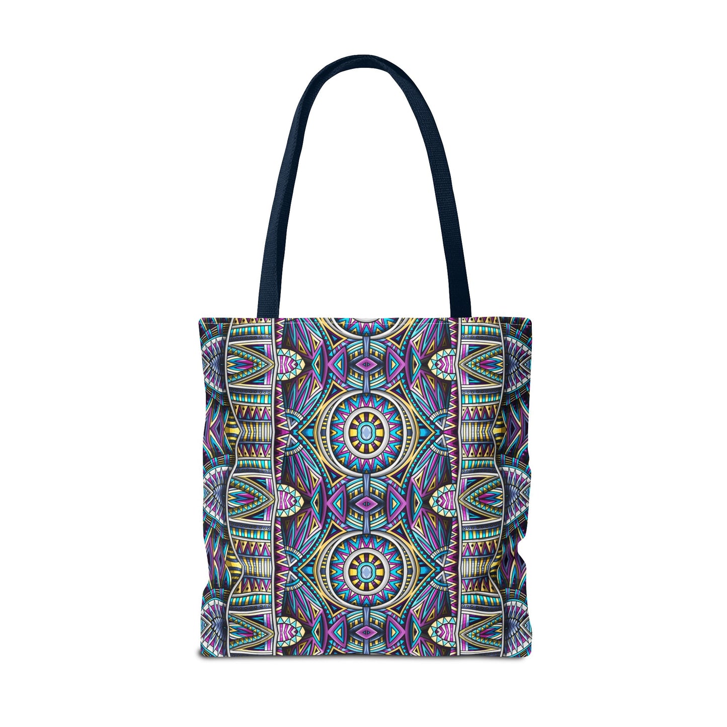 Colorful Bohemian Tote Bag - Mandala Pattern for Everyday Adventures