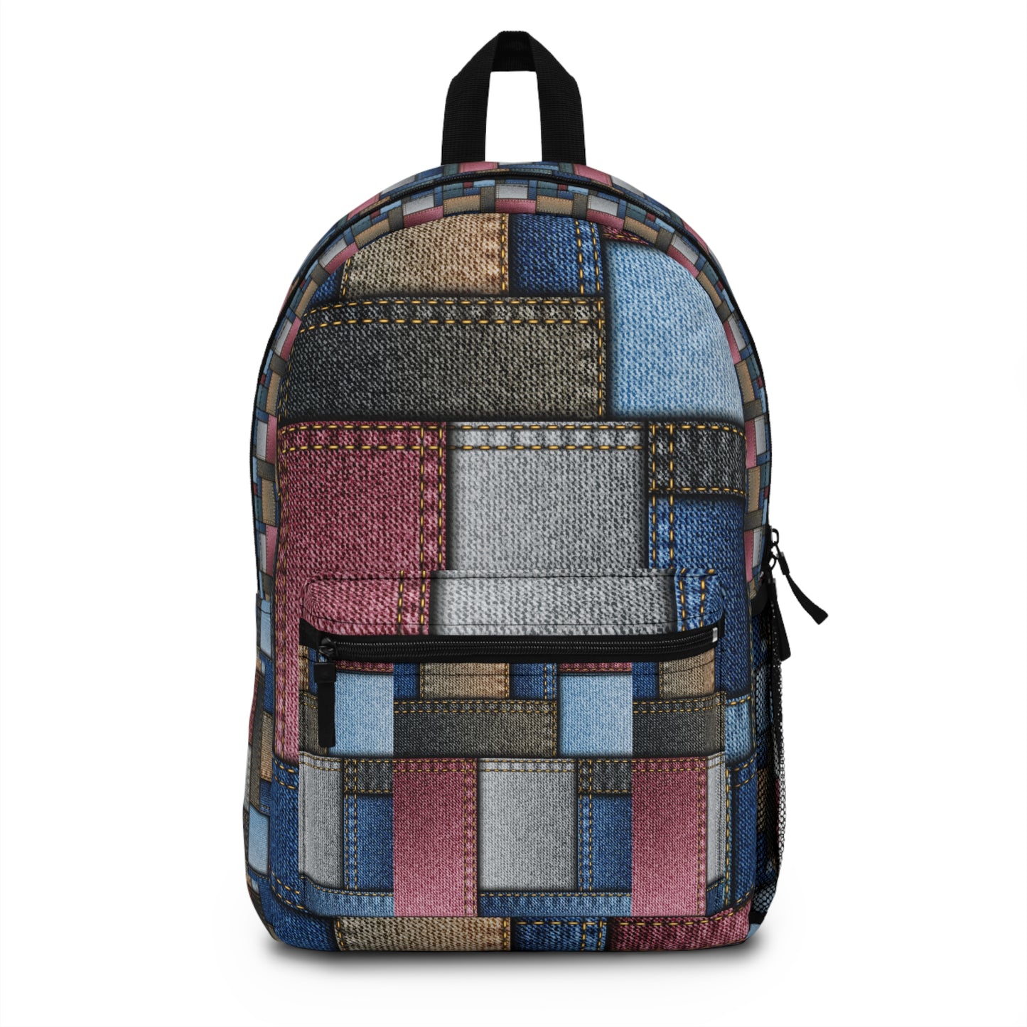 Colorful Patchwork Backpack for Stylish Travel and Everyday Use