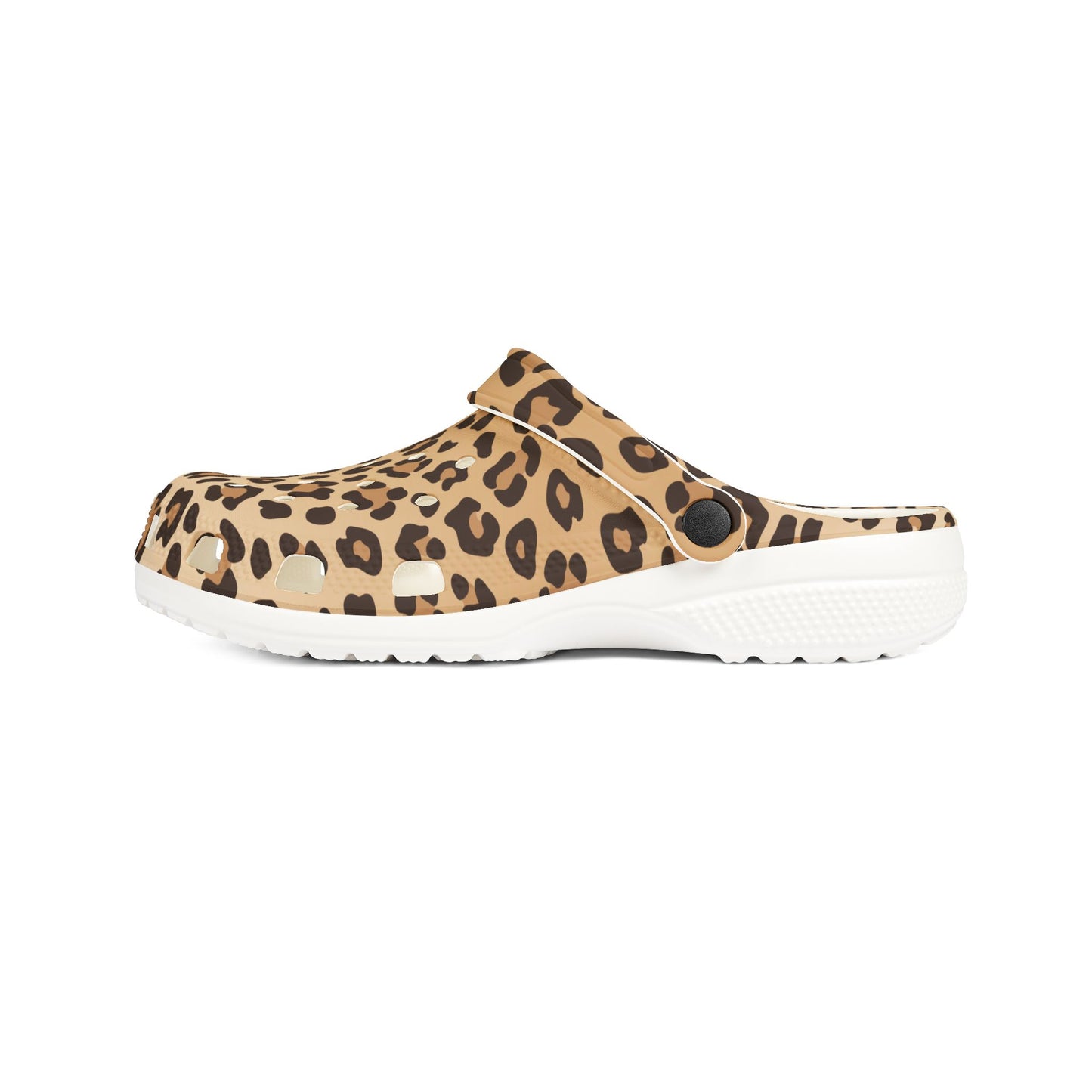 Leopard Print EVA Foam Rubber Clogs - Stylish Comfort for Every Occasion