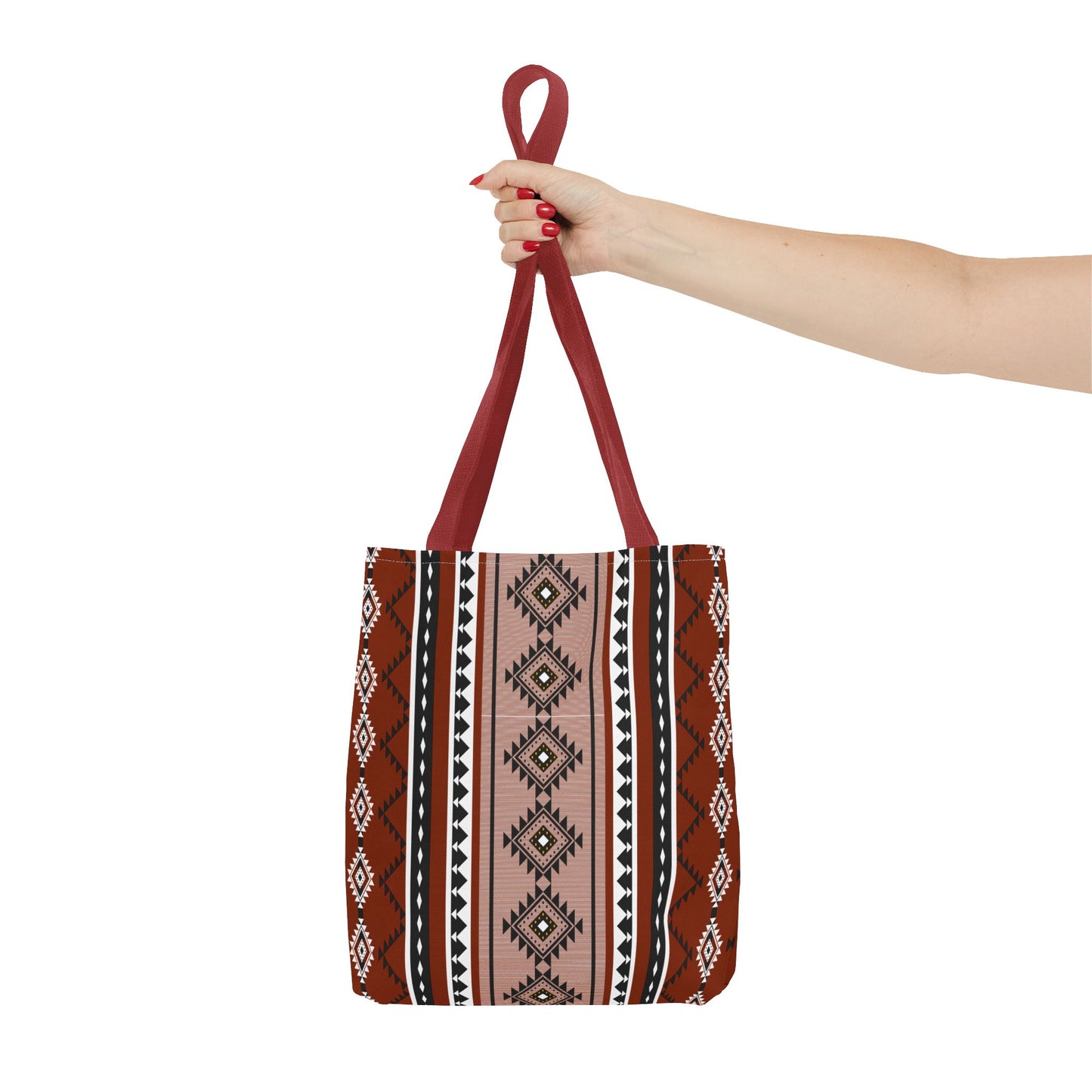 Stylish Tribal Pattern Tote Bag - Boho Chic Shopping Bag for Everyday Use