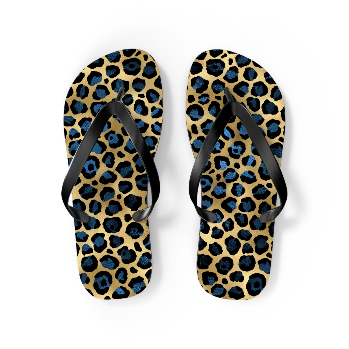 Leopard Print Flip Flops - Stylish Summer Footwear