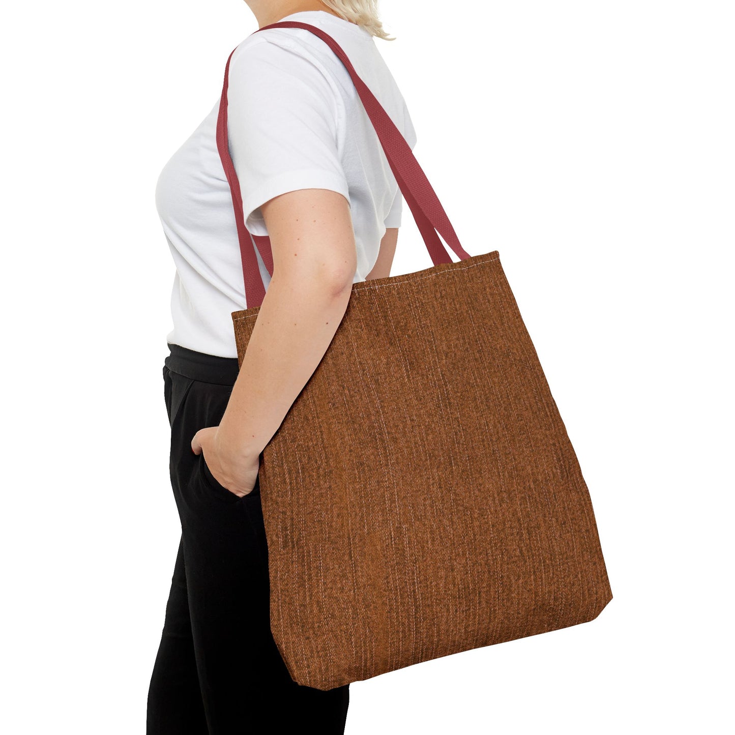 Eco-Friendly Brown Tote Bag - Stylish & Versatile for Daily Use