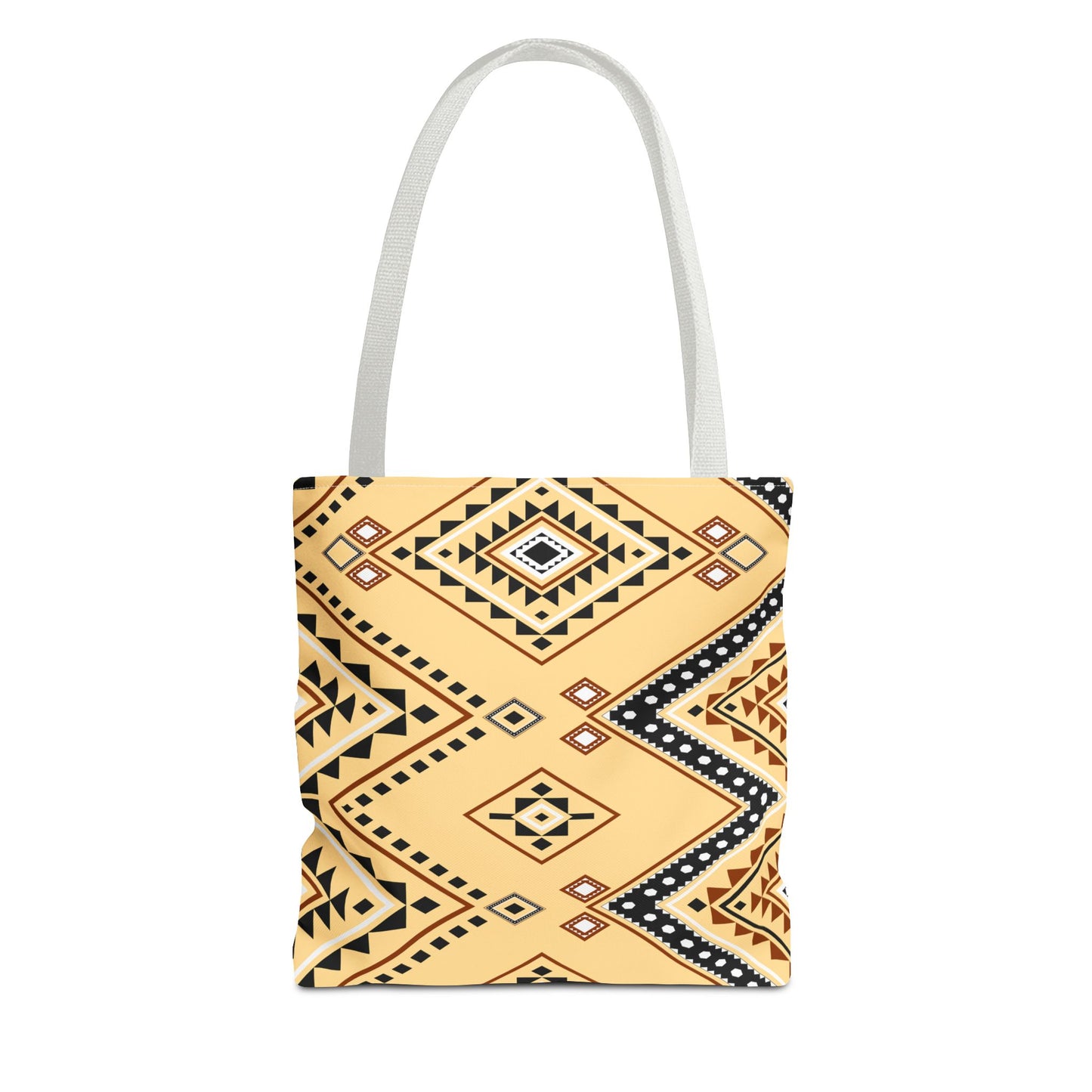 Bohemian Geometric Tote Bag - Stylish & Versatile Carryall for Everyday Use