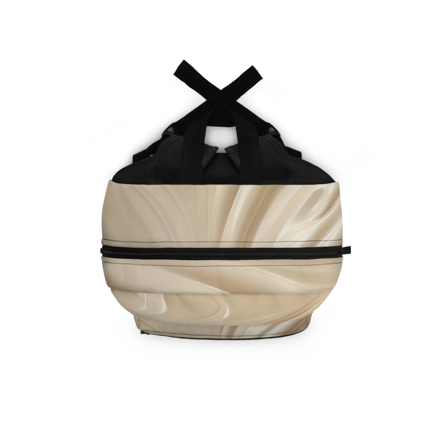 Elegant Beige Swirl Backpack - Stylish and Functional for Everyday Use