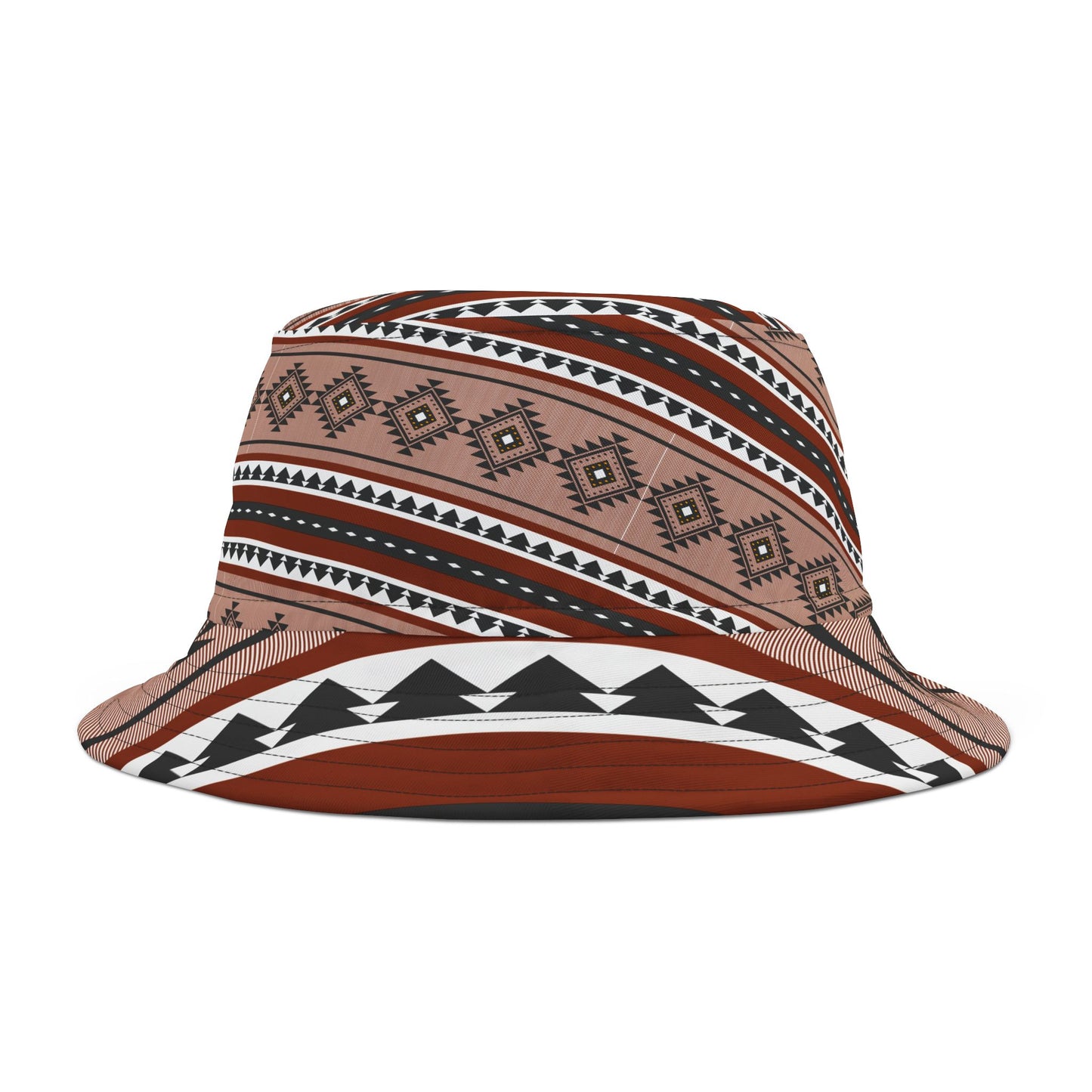 Modern Tribal Print Bucket Hat - Bold and Artistic