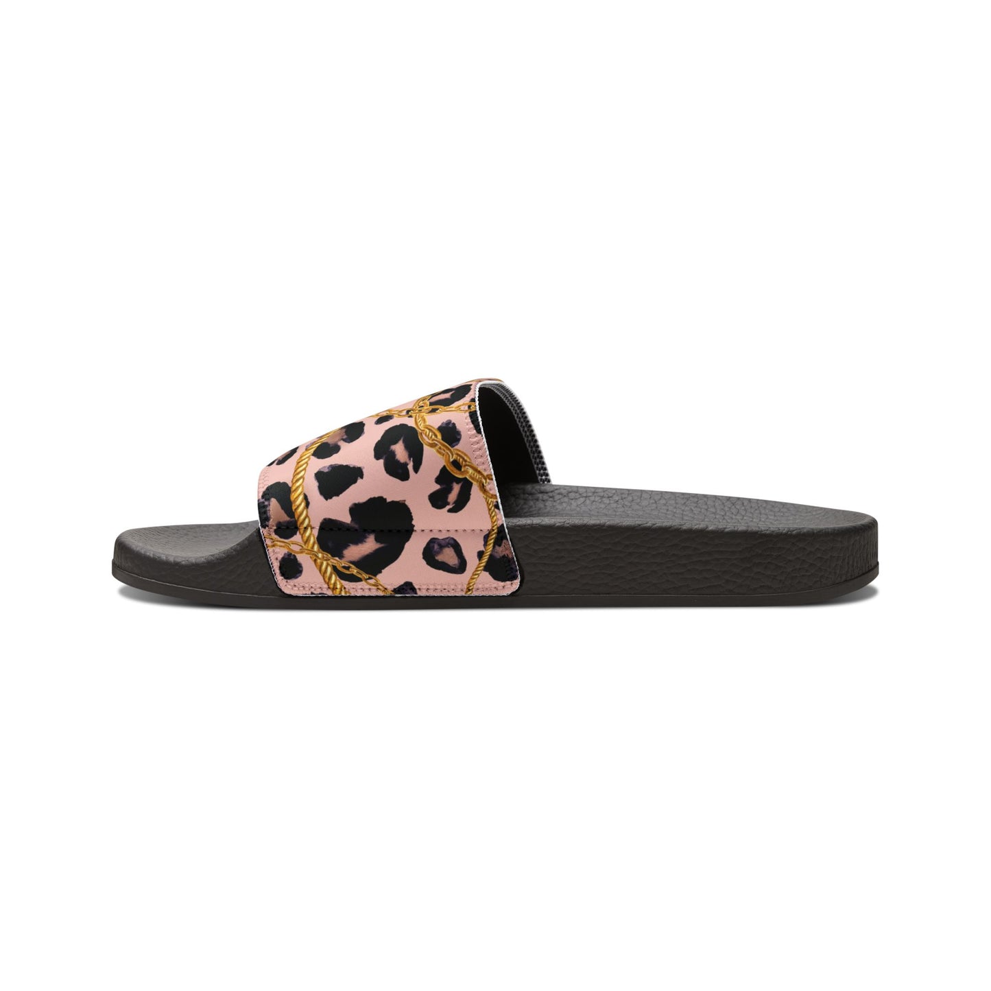 Trendy Women's Removable-Strap Sandals - Stylish Leopard Print Flip Flops