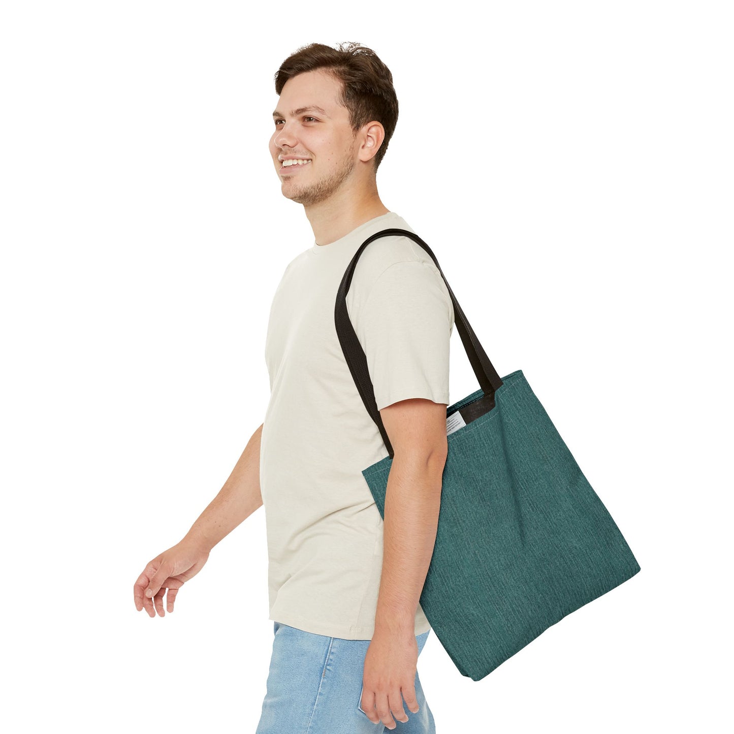 Stylish Teal Tote Bag - Eco-Friendly, Versatile, Perfect for Everyday Use