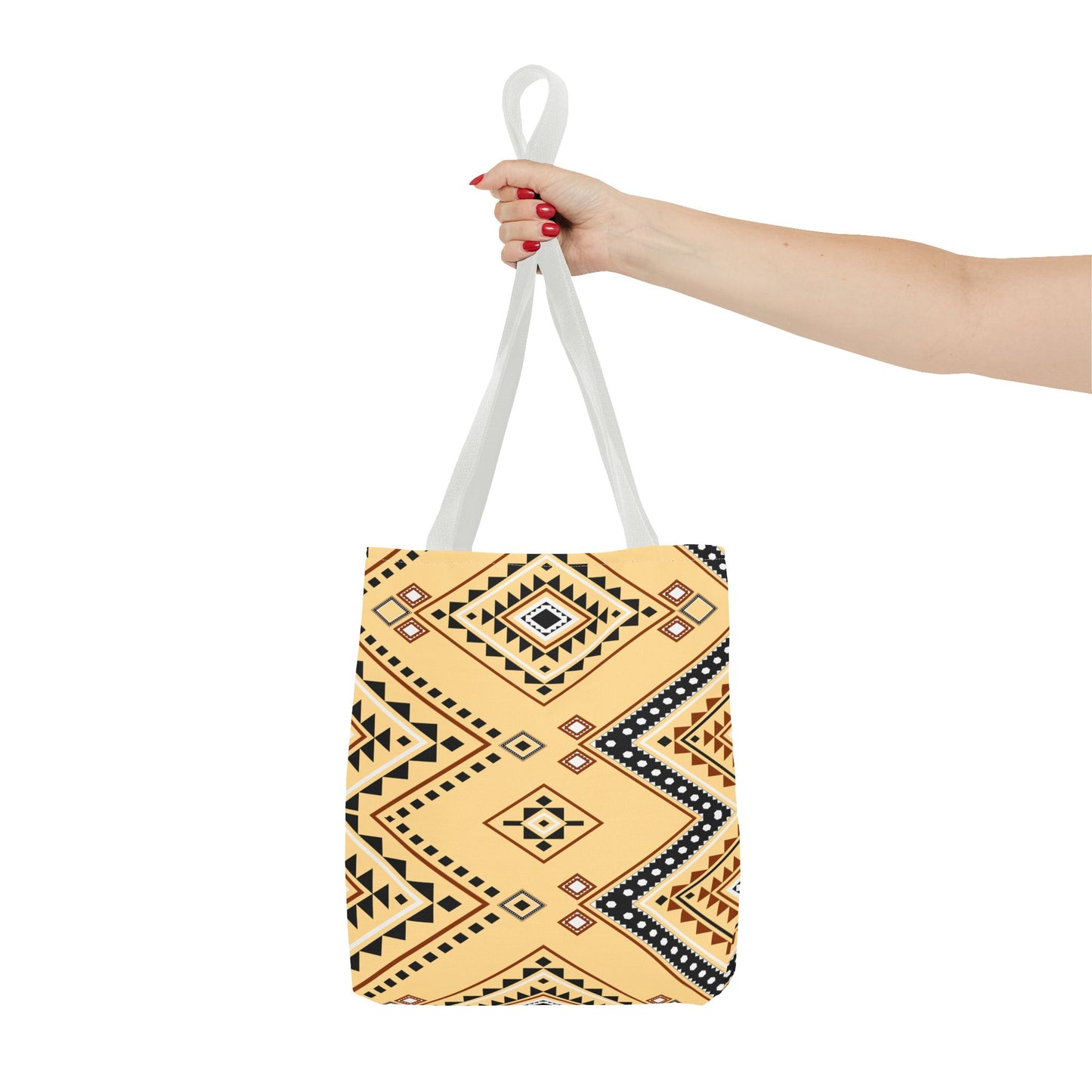 Bohemian Geometric Tote Bag - Stylish & Versatile Carryall for Everyday Use