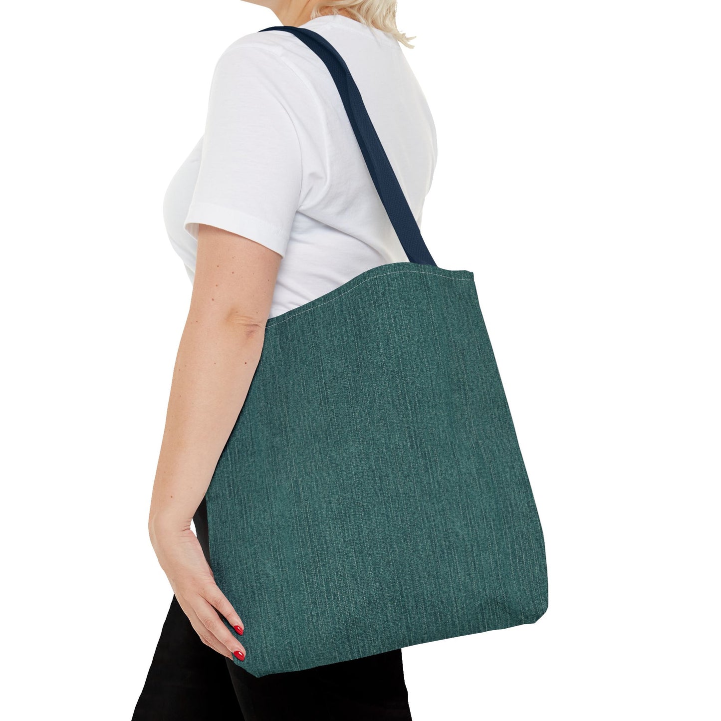 Stylish Teal Tote Bag - Eco-Friendly, Versatile, Perfect for Everyday Use