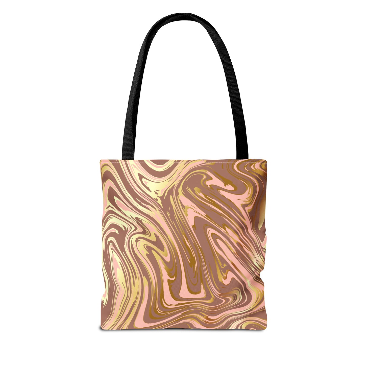 Chic Abstract Marble Tote Bag - Stylish Reusable Shopping Bag for Everyday Use