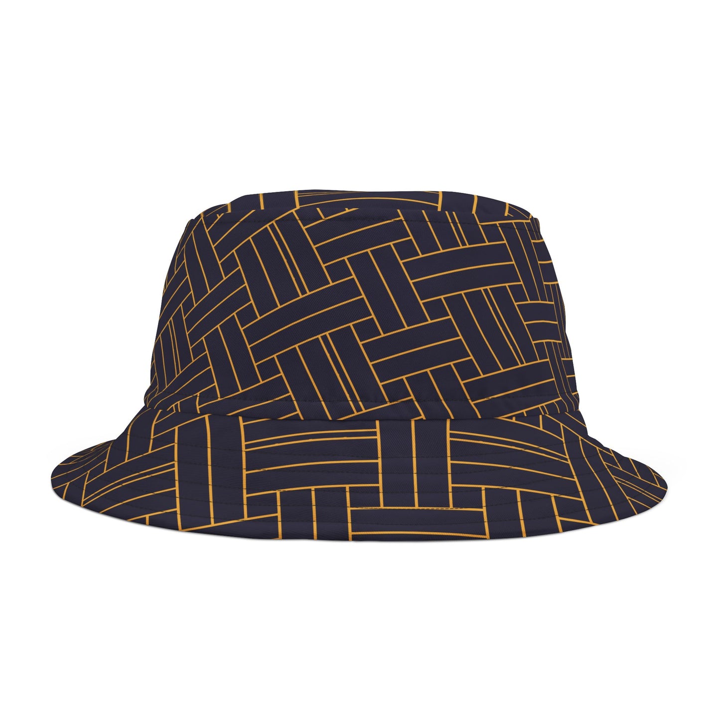 Minimalist Building Blocks Bucket Hat - Sleek and Stylish