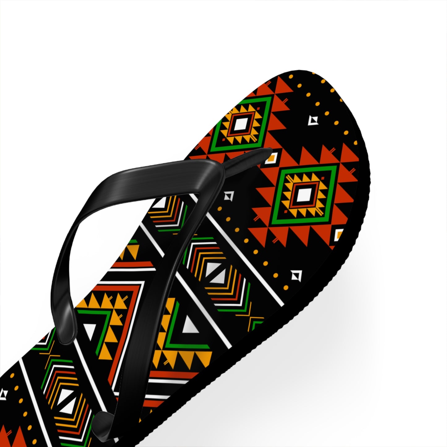 Tribal Print Flip Flops - Boho Summer Sandals