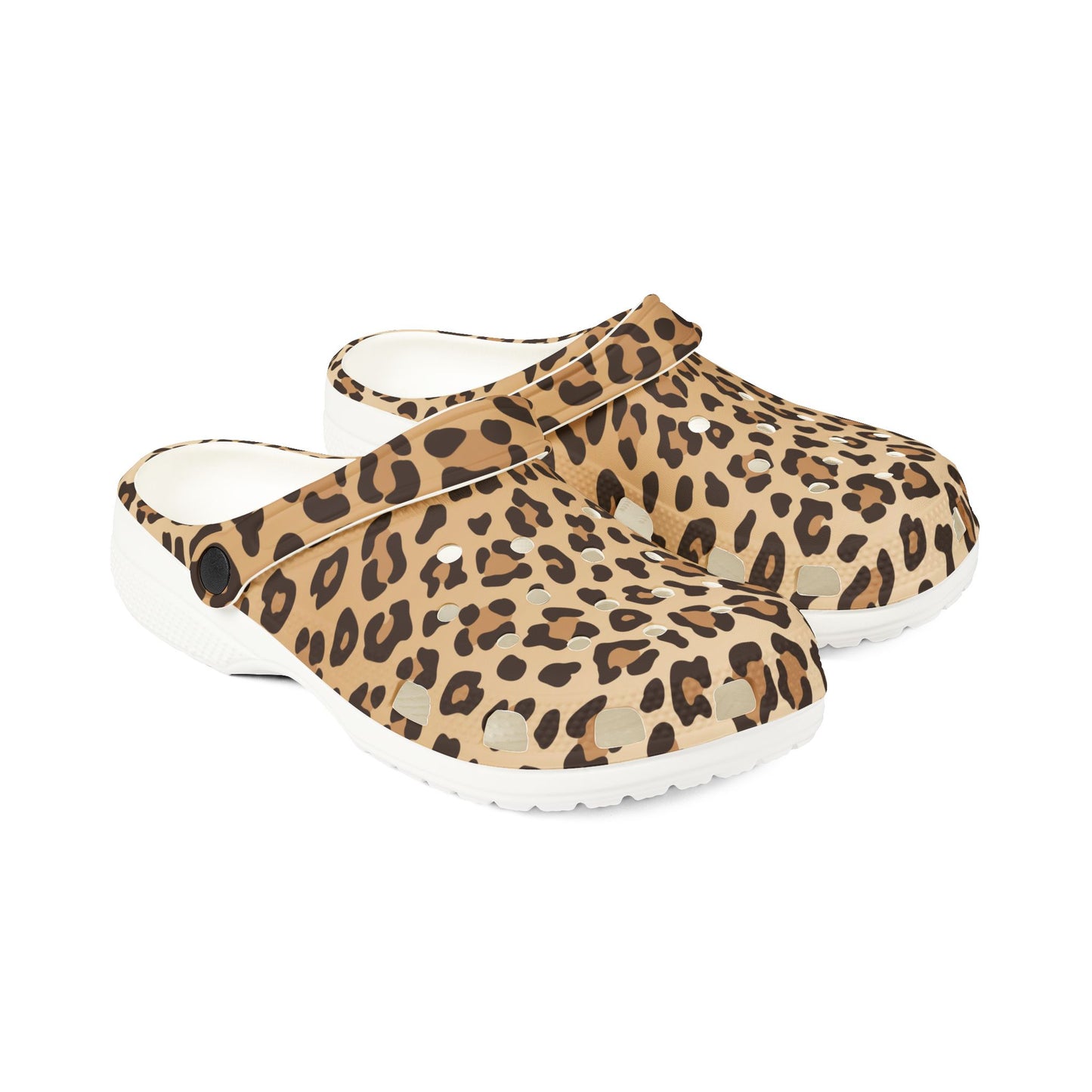 Leopard Print EVA Foam Rubber Clogs - Stylish Comfort for Every Occasion