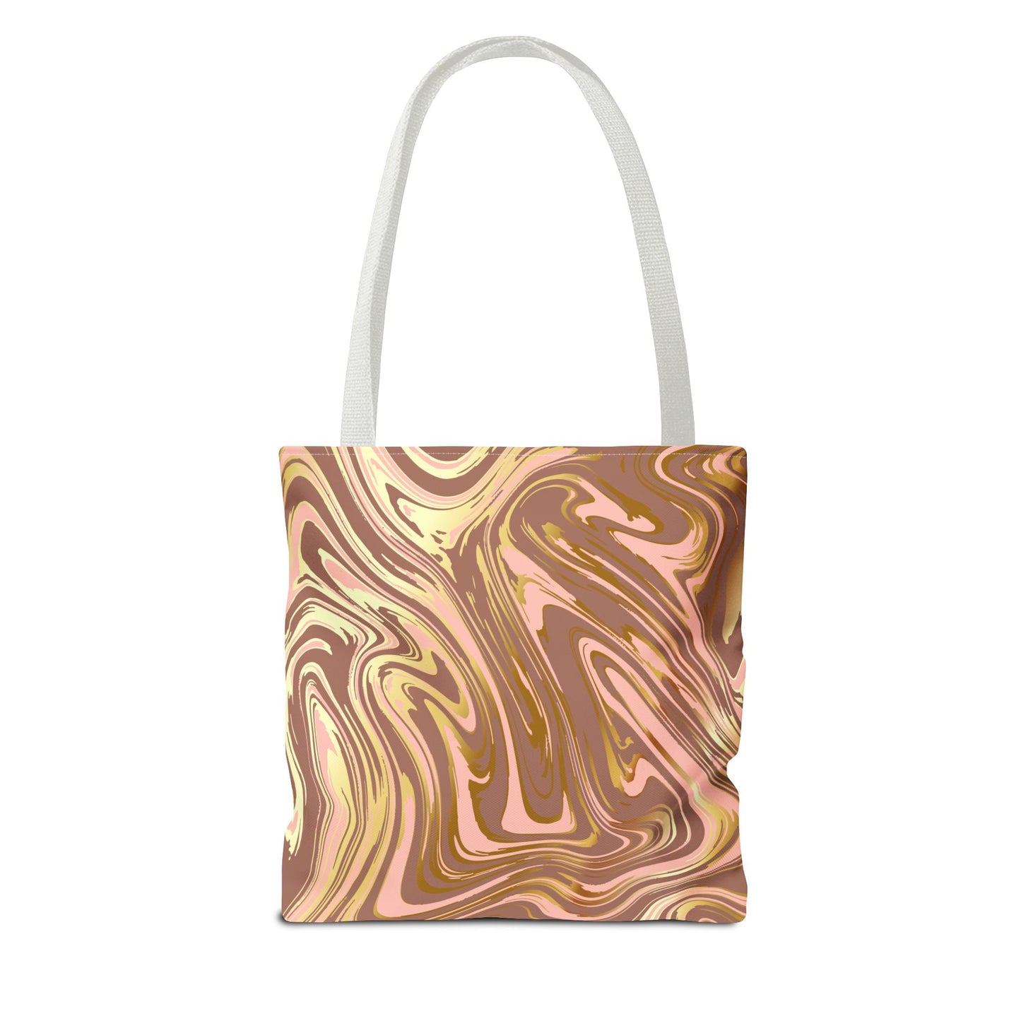 Chic Abstract Marble Tote Bag - Stylish Reusable Shopping Bag for Everyday Use