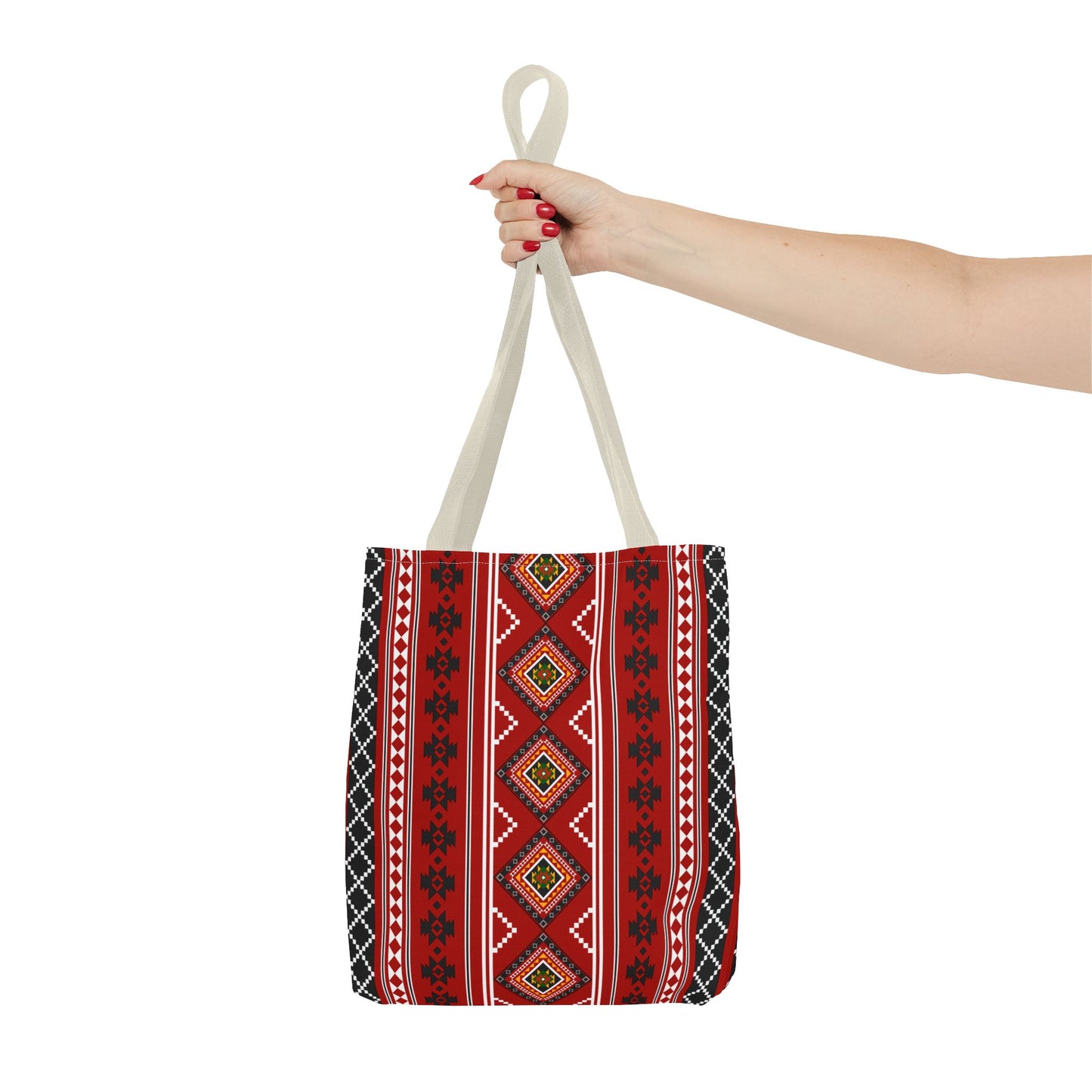 Ethnic Pattern Tote Bag – Stylish, Spacious & Perfect for Everyday Use