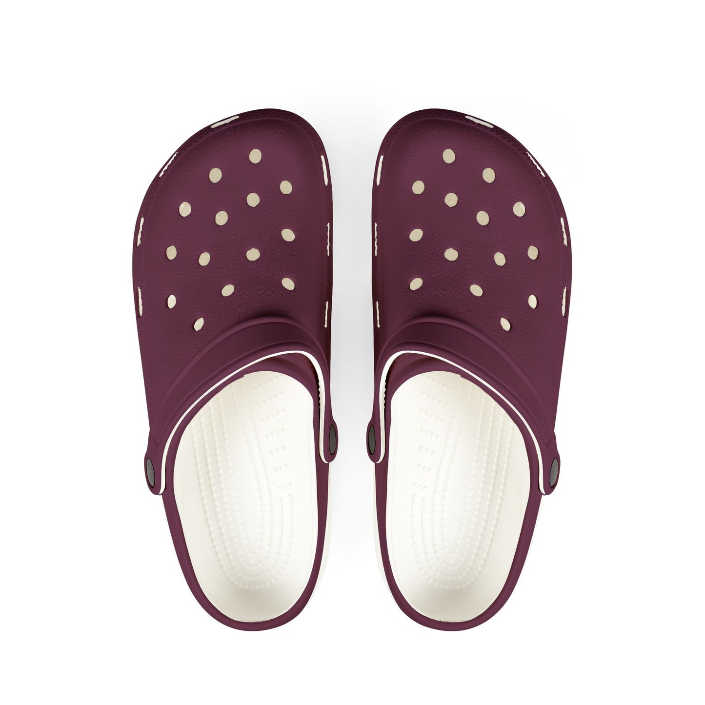 Comfortable EVA Foam Rubber Clogs for Everyday Wear Maroon