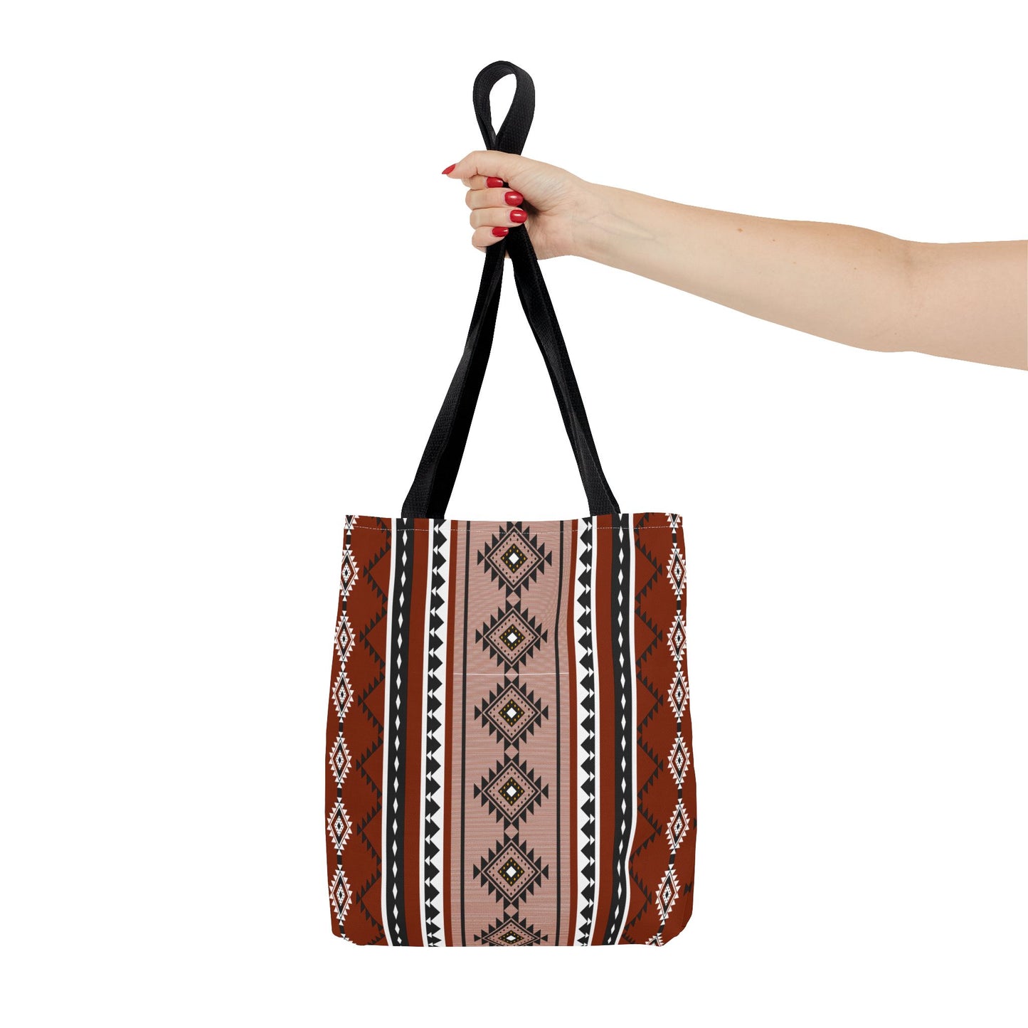 Stylish Tribal Pattern Tote Bag - Boho Chic Shopping Bag for Everyday Use