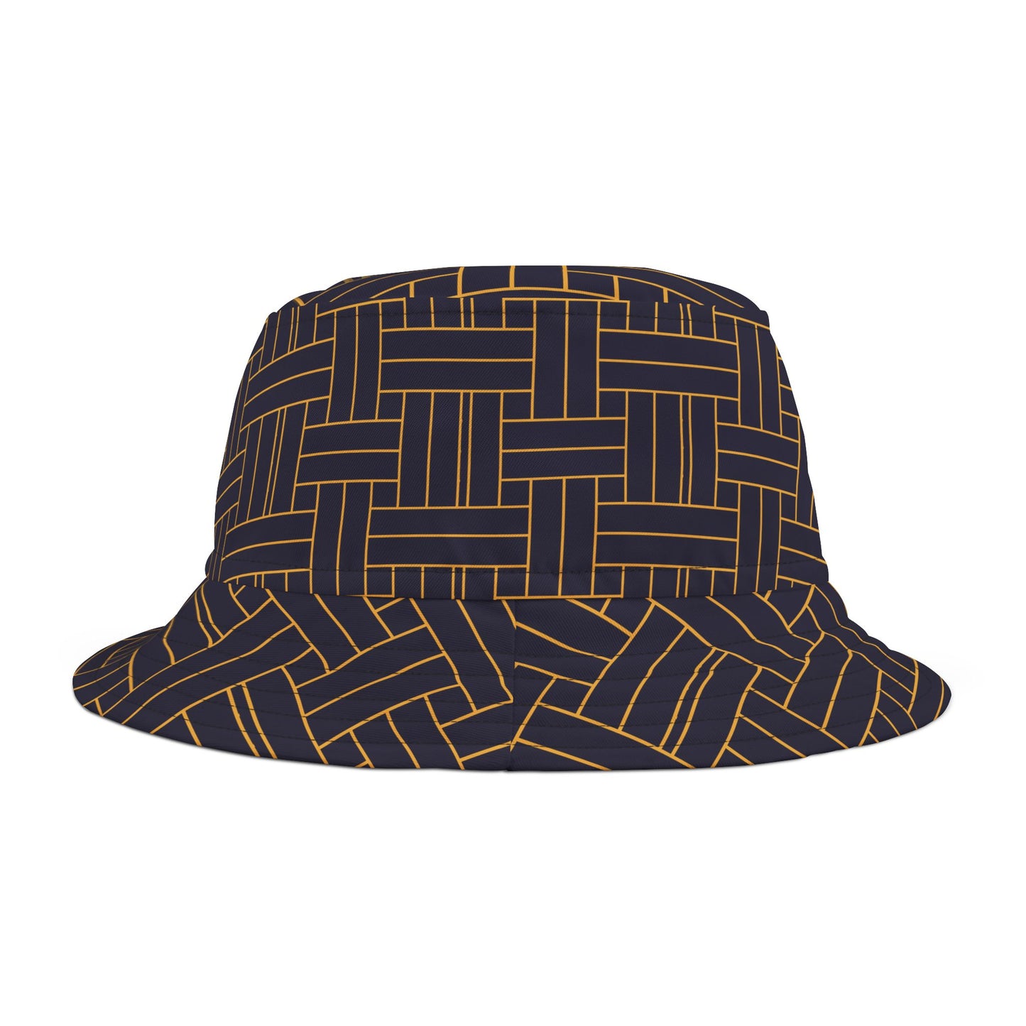 Minimalist Building Blocks Bucket Hat - Sleek and Stylish