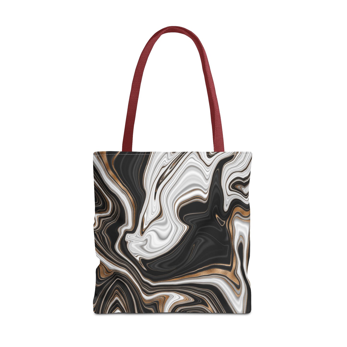 Chic Marble Print Tote Bag - Stylish Eco-Friendly Carryall for Everyday Use